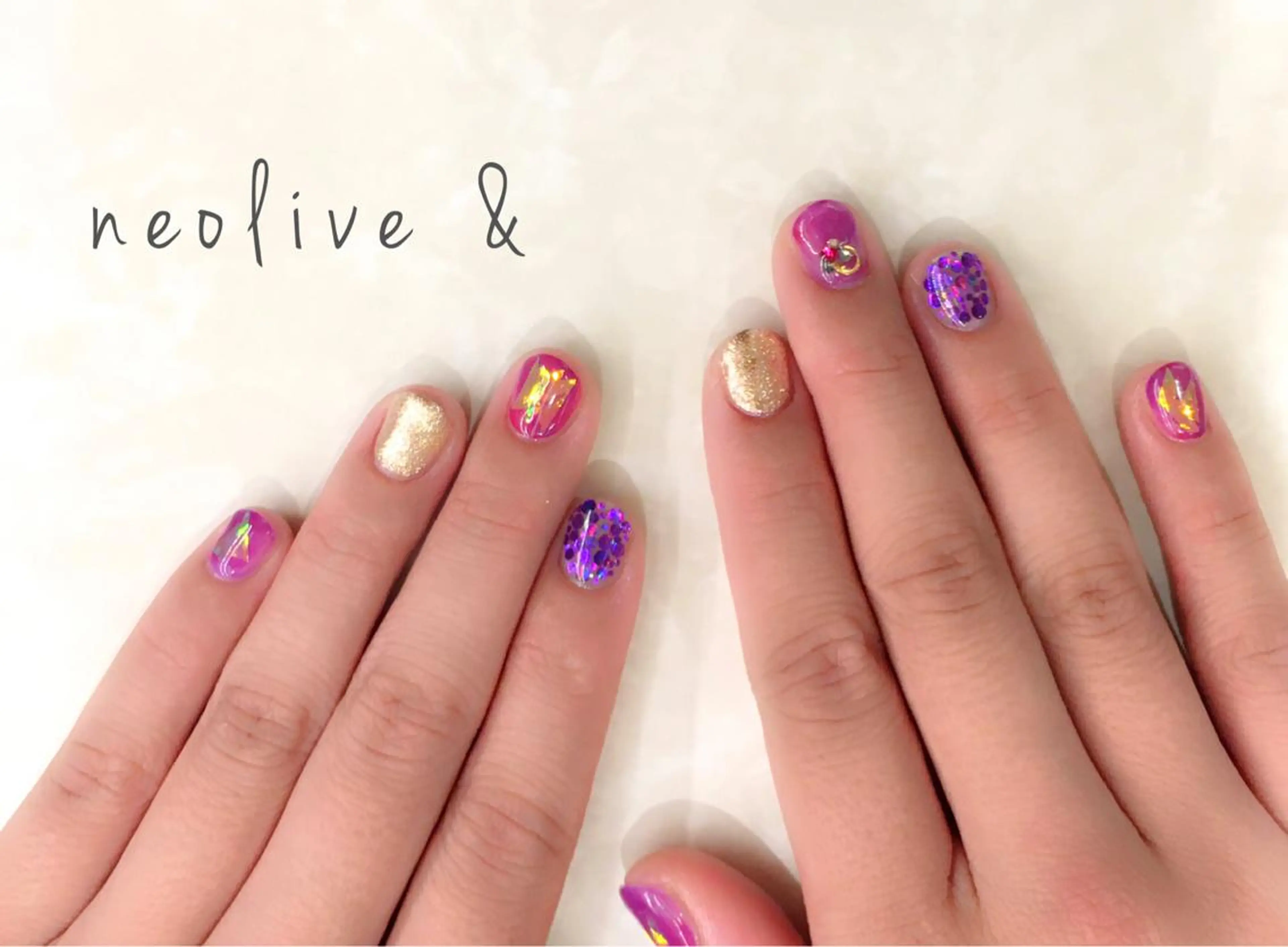 ネイル アートネイル Yuriko Omi パラジェル/渋谷のネイルデザイン