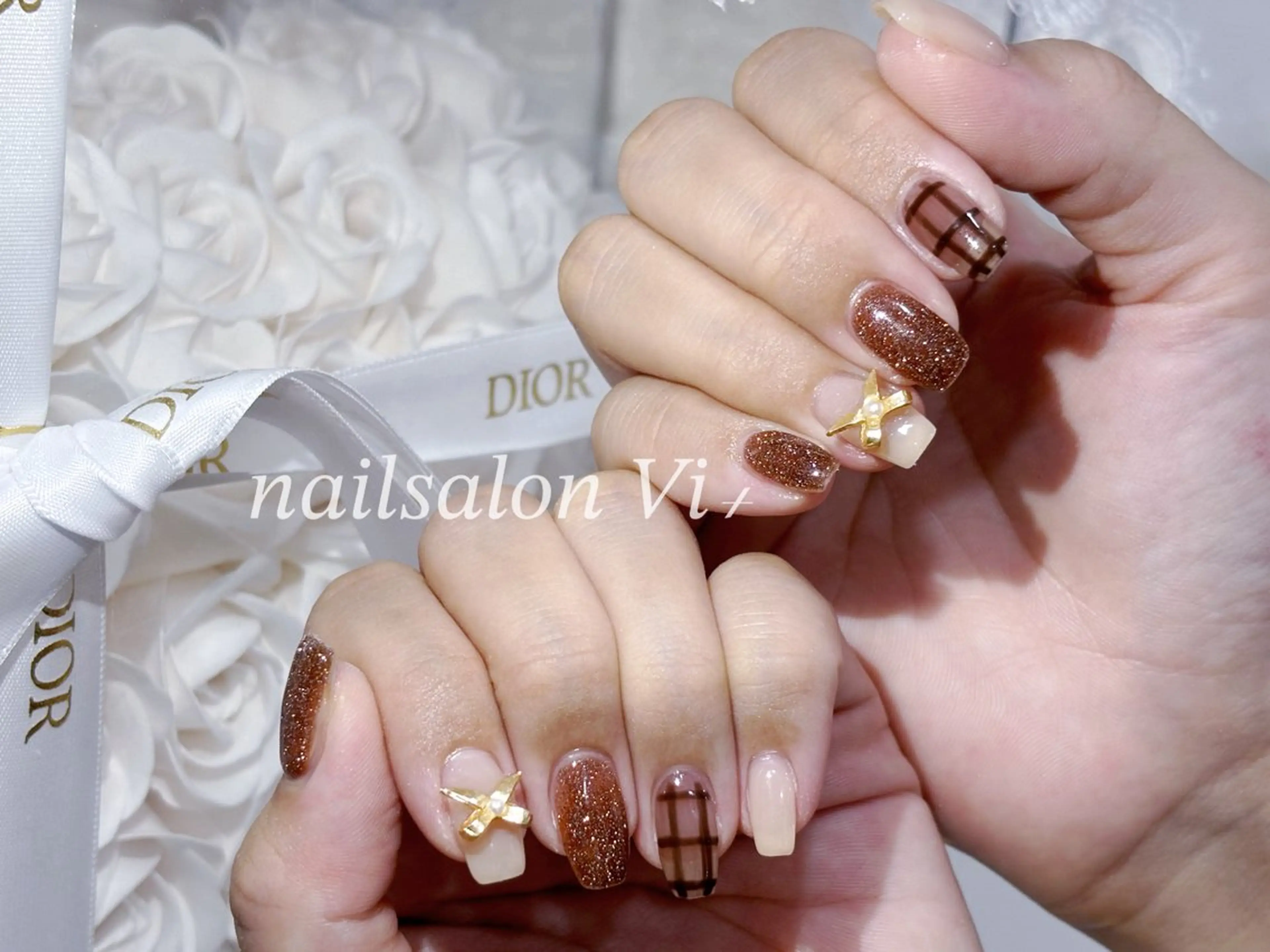 ネイル ハンドネイル Nailsalon Vi+ももか🩷のネイルデザイン