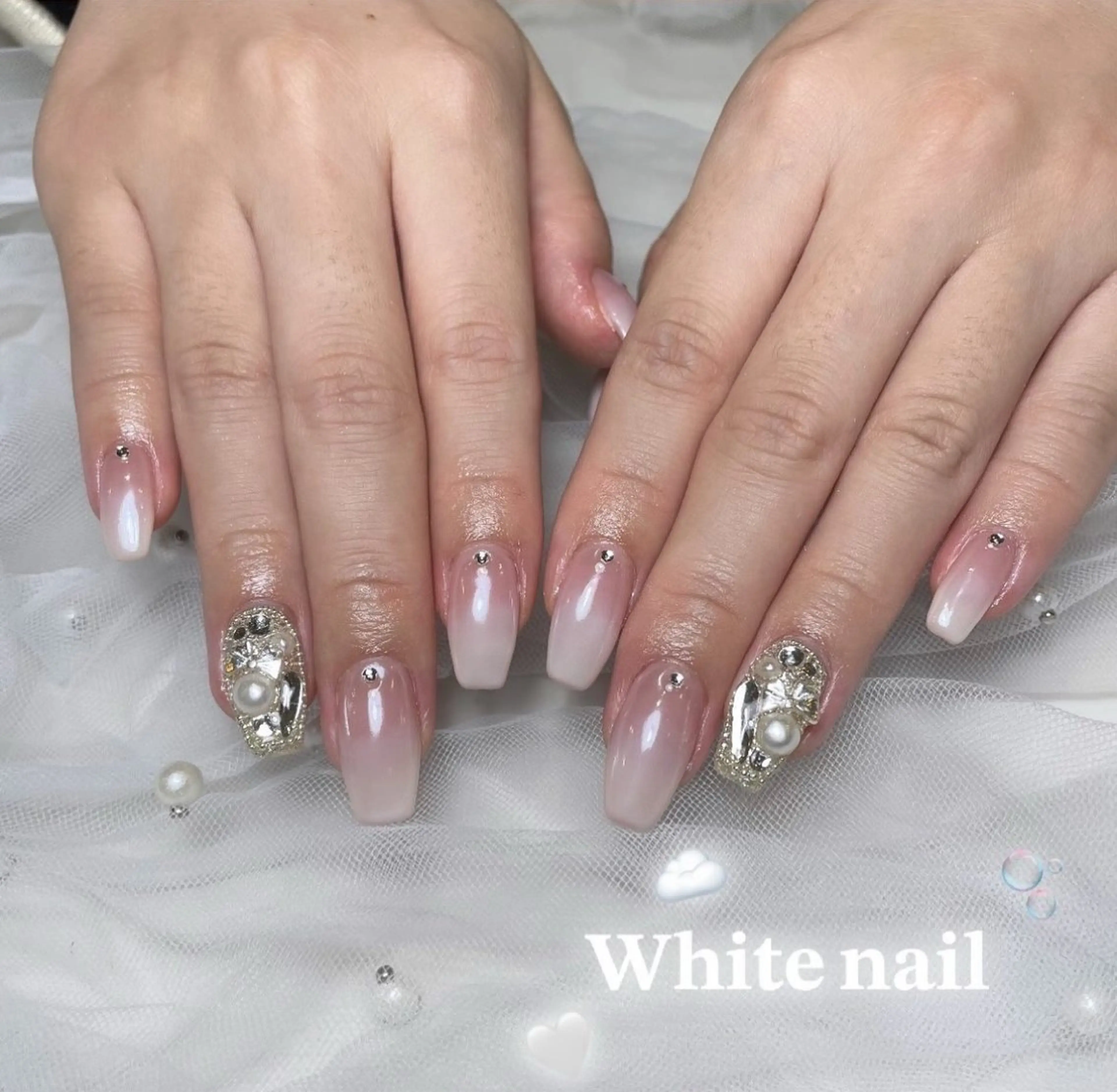 ネイル アートネイル ♡エルバイノリコ 吉澤【パラジェル有】のネイルデザイン