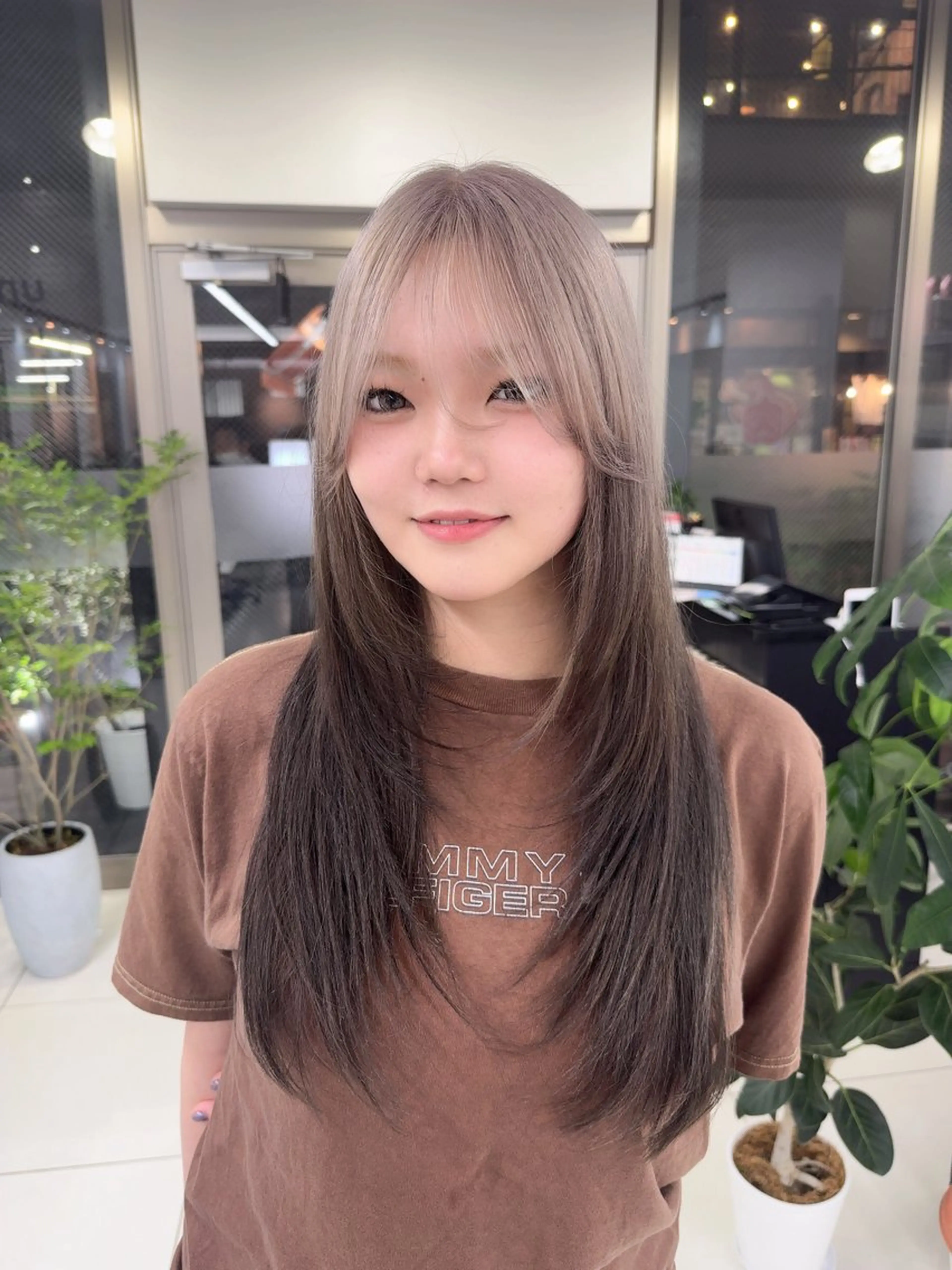 ロング カラー ヘアカラー トリートメント 🍀お悩み改善憧れの 美髪　小林風雅のヘアスタイル