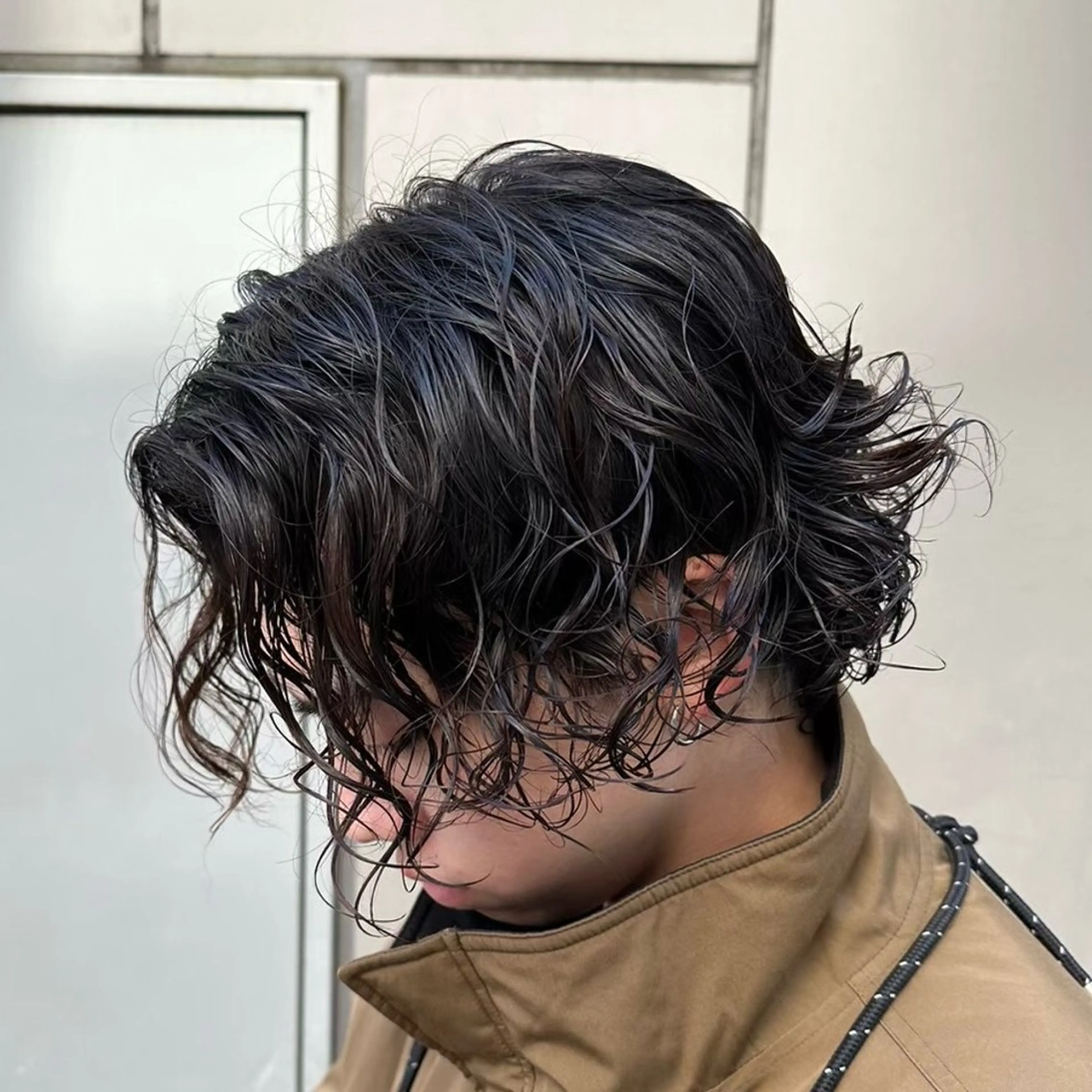 ショート パーマ メンズ 🖤Ayumi🖤 メンズ特化❤️‍🔥のヘアスタイル