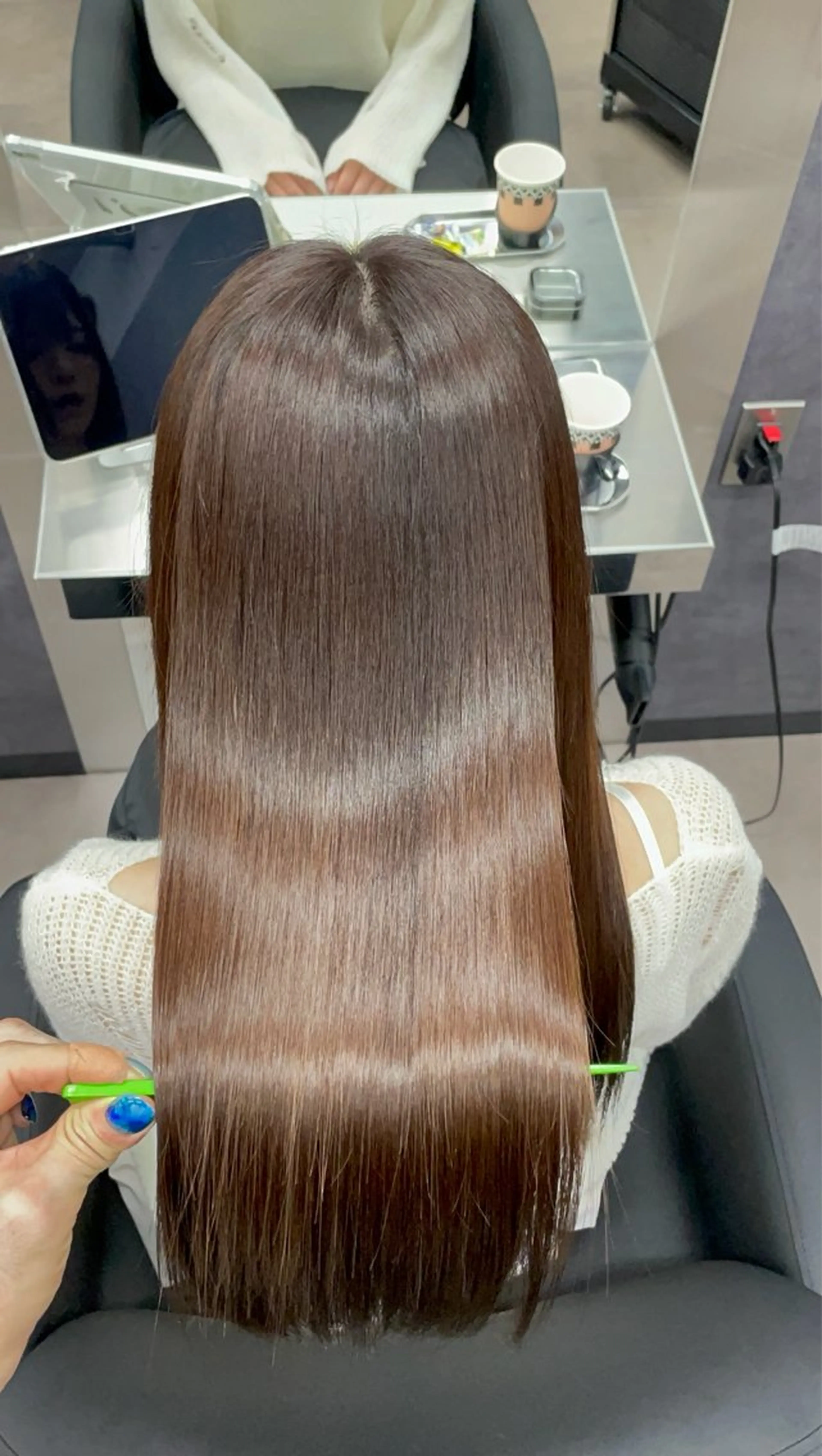 ロング カット ヘアカラー トリートメント CYNTHIADUE 店長｜ IRISUのヘアスタイル