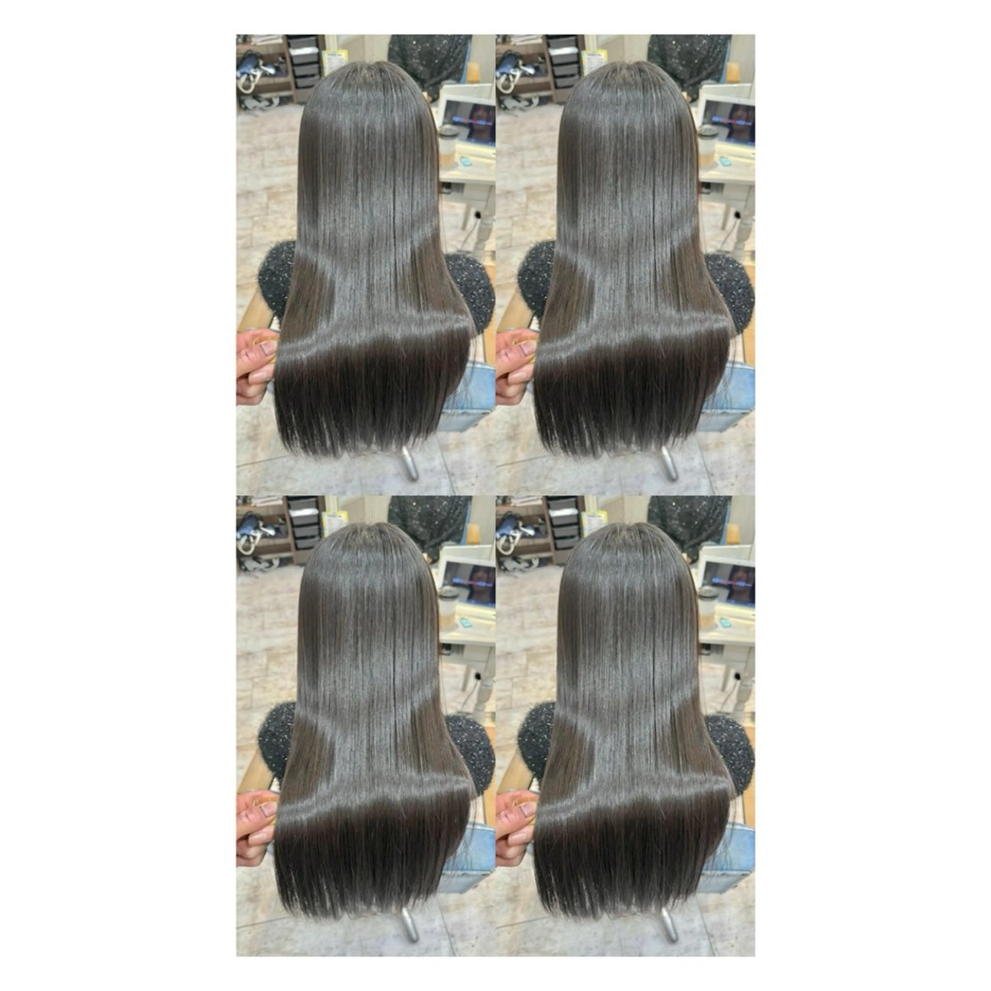 ロング カラー インナーカラー 髪質改善 ヘアカラー トリートメント 店長✨レイヤー✖️ 髪質改善✖️韓国ヘアのヘアスタイル