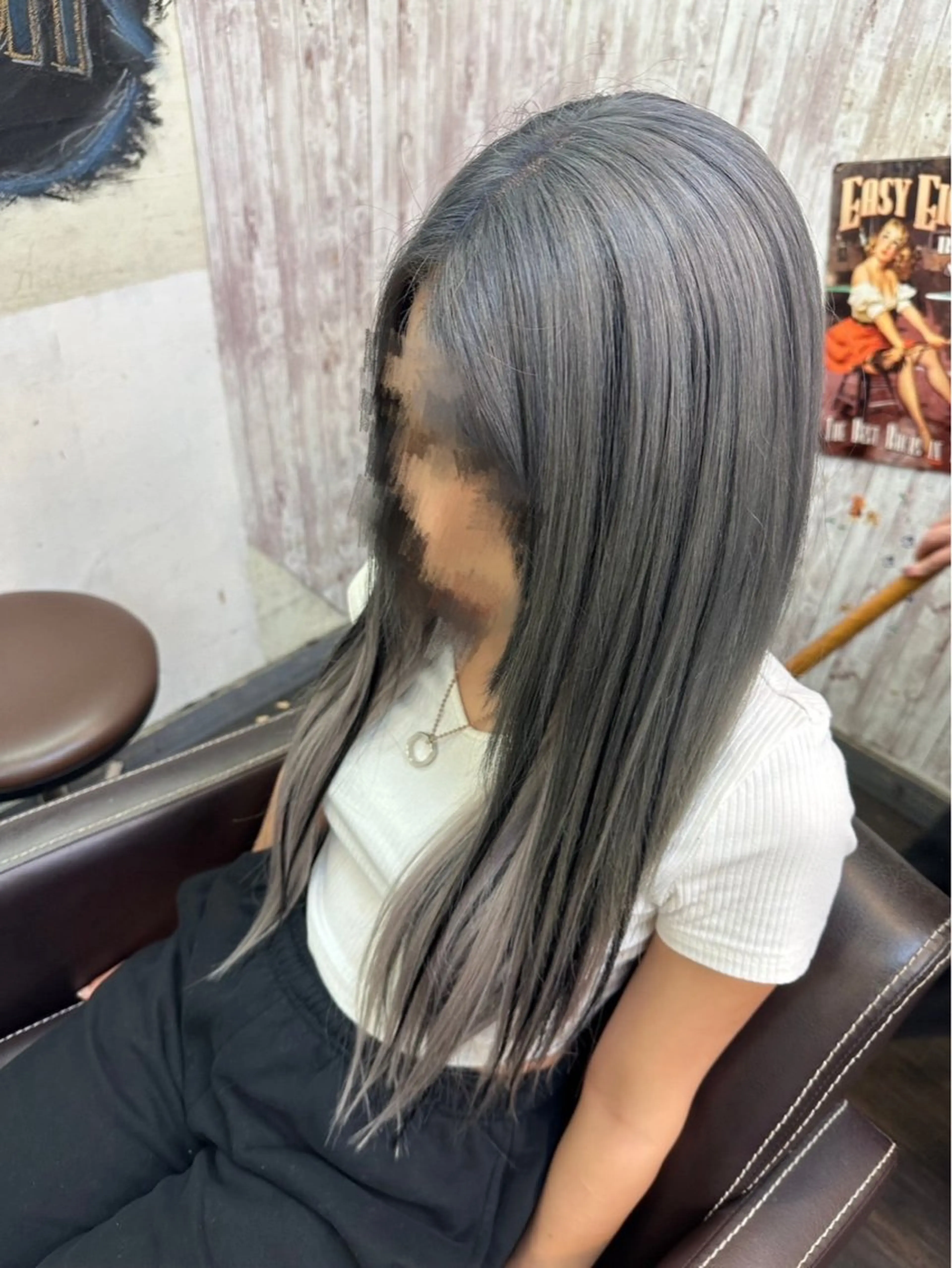 ワンカラー+エクステ60枚の写真