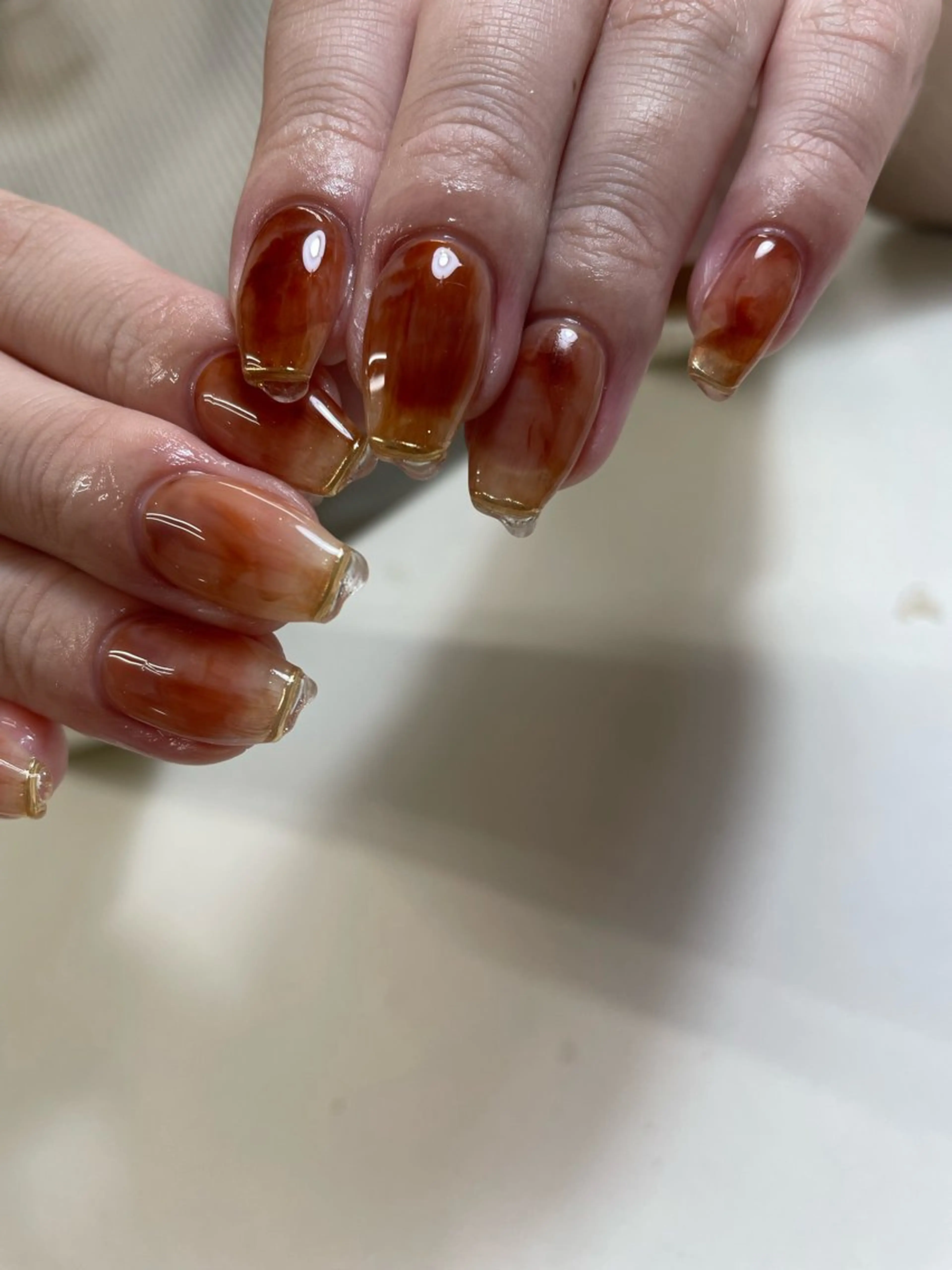 ネイル ハンドネイル フットネイル 🌕akuri🌖 渋谷/nuanceのネイルデザイン