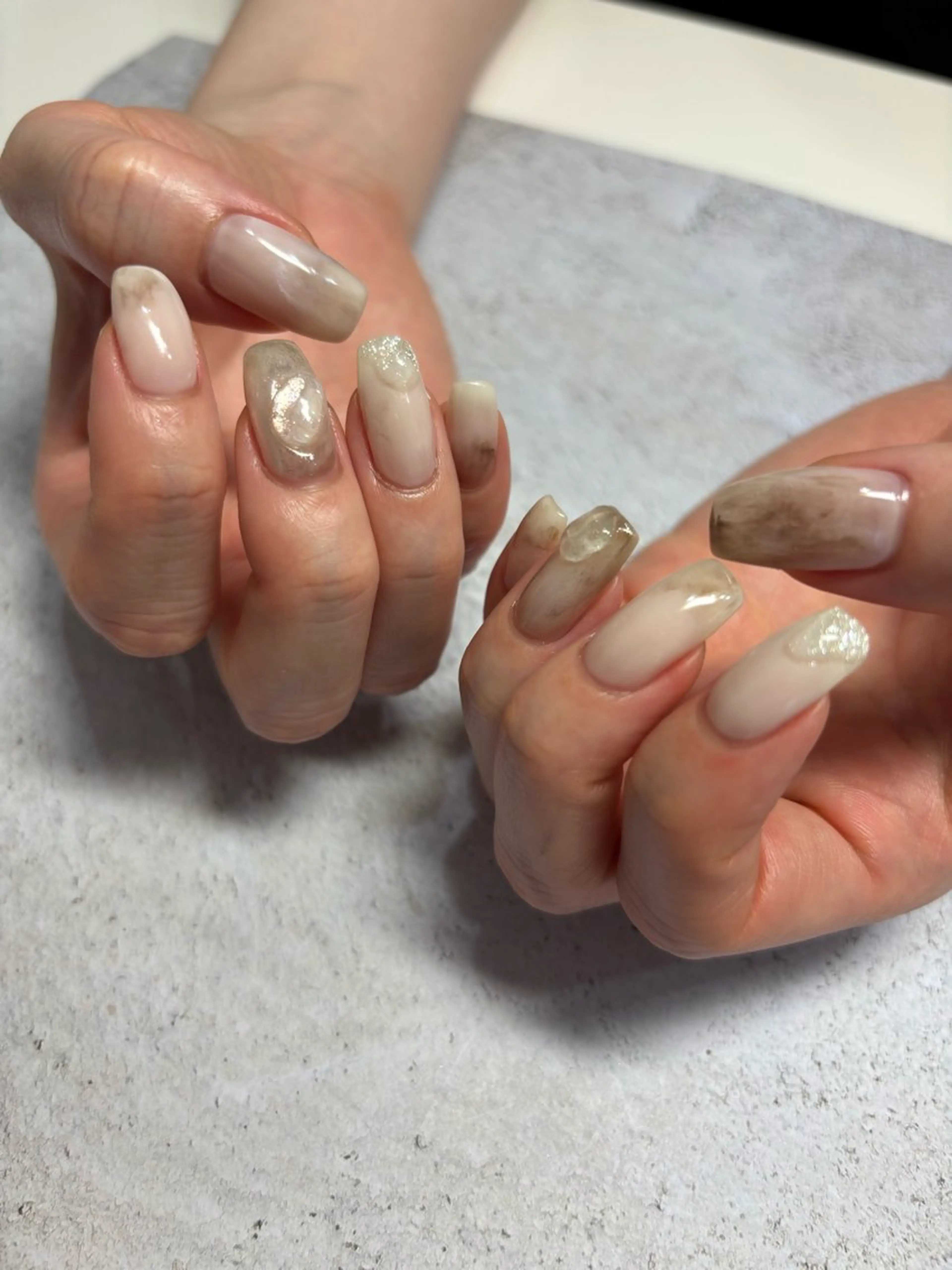 ネイル ハンドネイル 【LINON】 airiのネイルデザイン