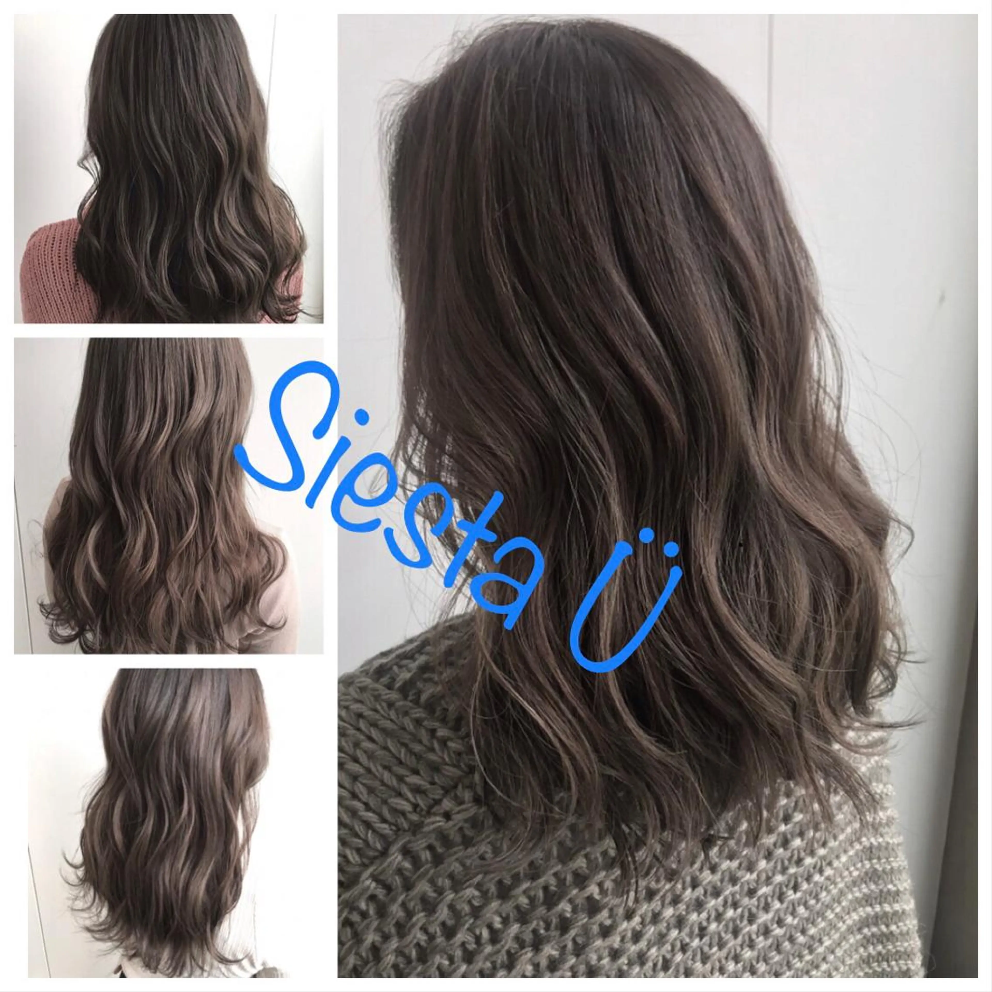 セミロング カラー 中塚 義人のヘアスタイル