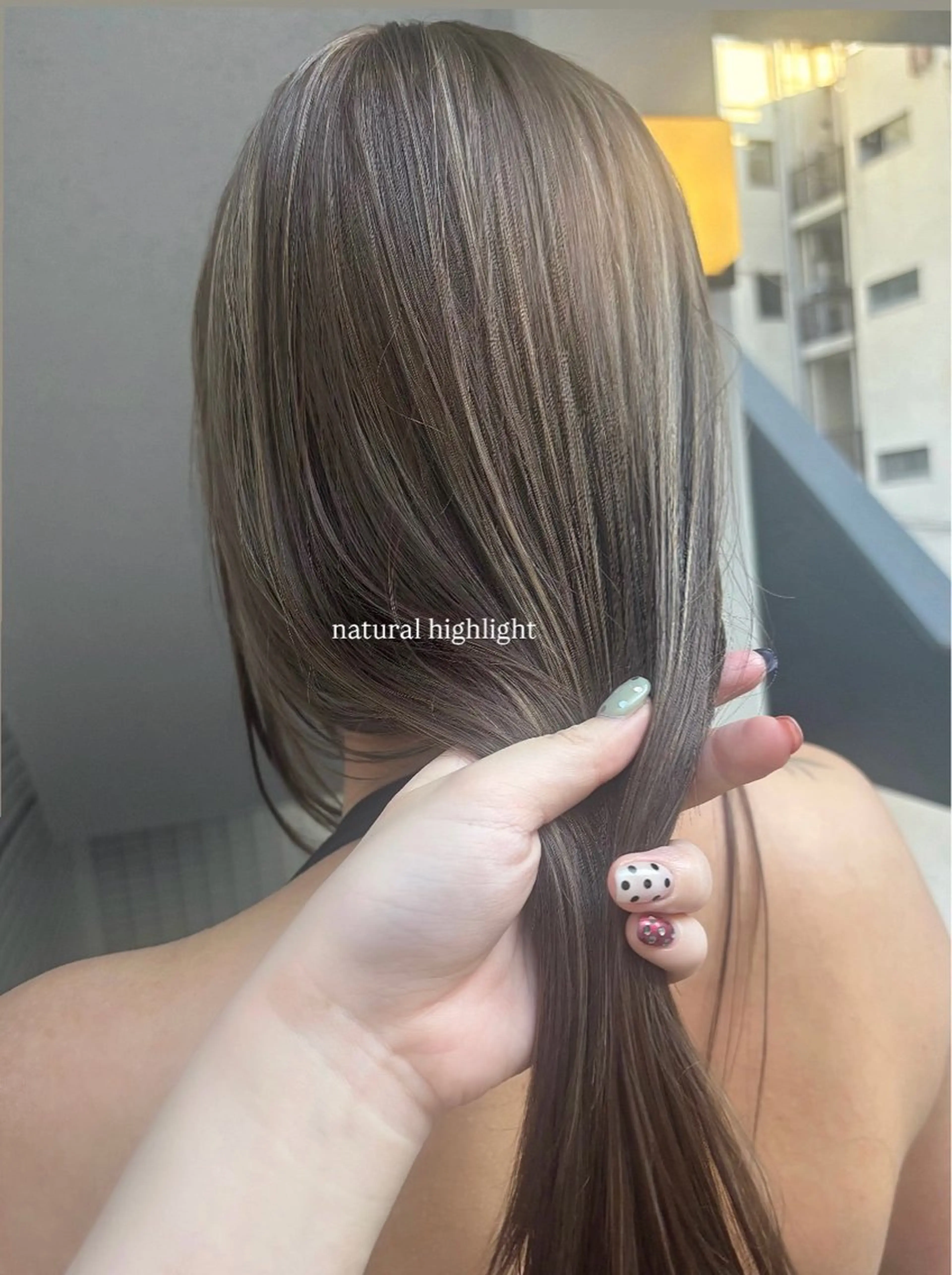 ロング 外国人風カラー ハイライト ブリーチ透明感カラー /レイヤー👗しずかのヘアスタイル