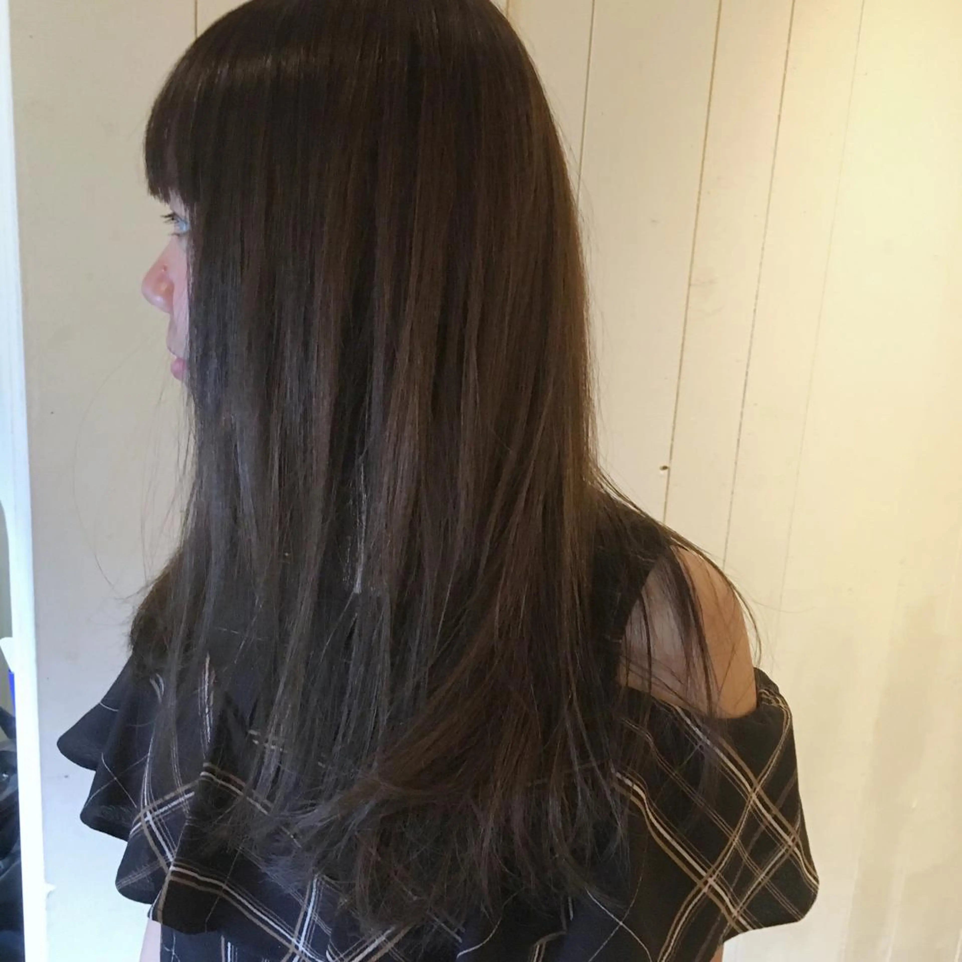 ロング カラー 低ダメージパーマ ケアパーマ/武田明大のヘアスタイル