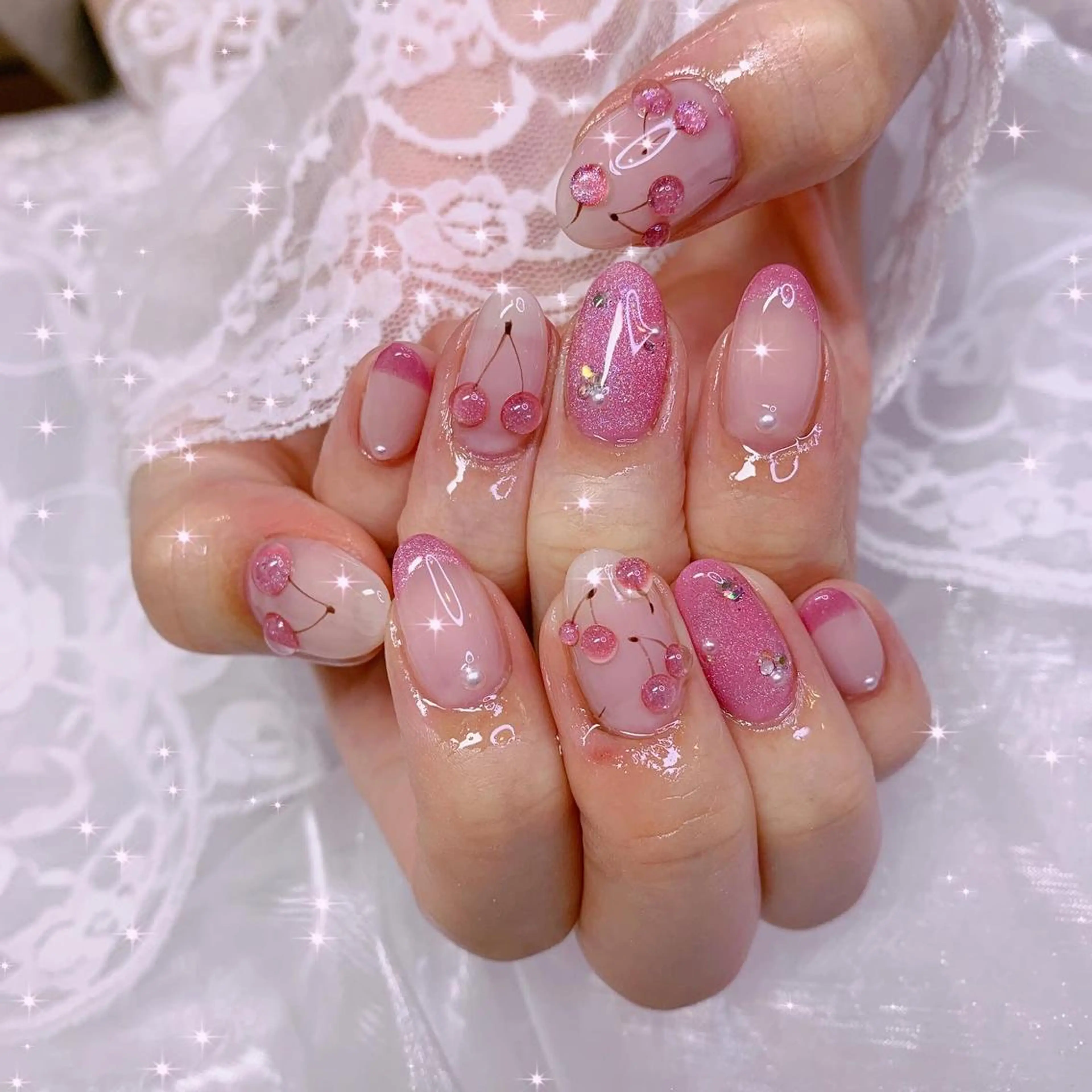 ネイル ハンドネイル La neige* yuki 🐩🌙のネイルデザイン