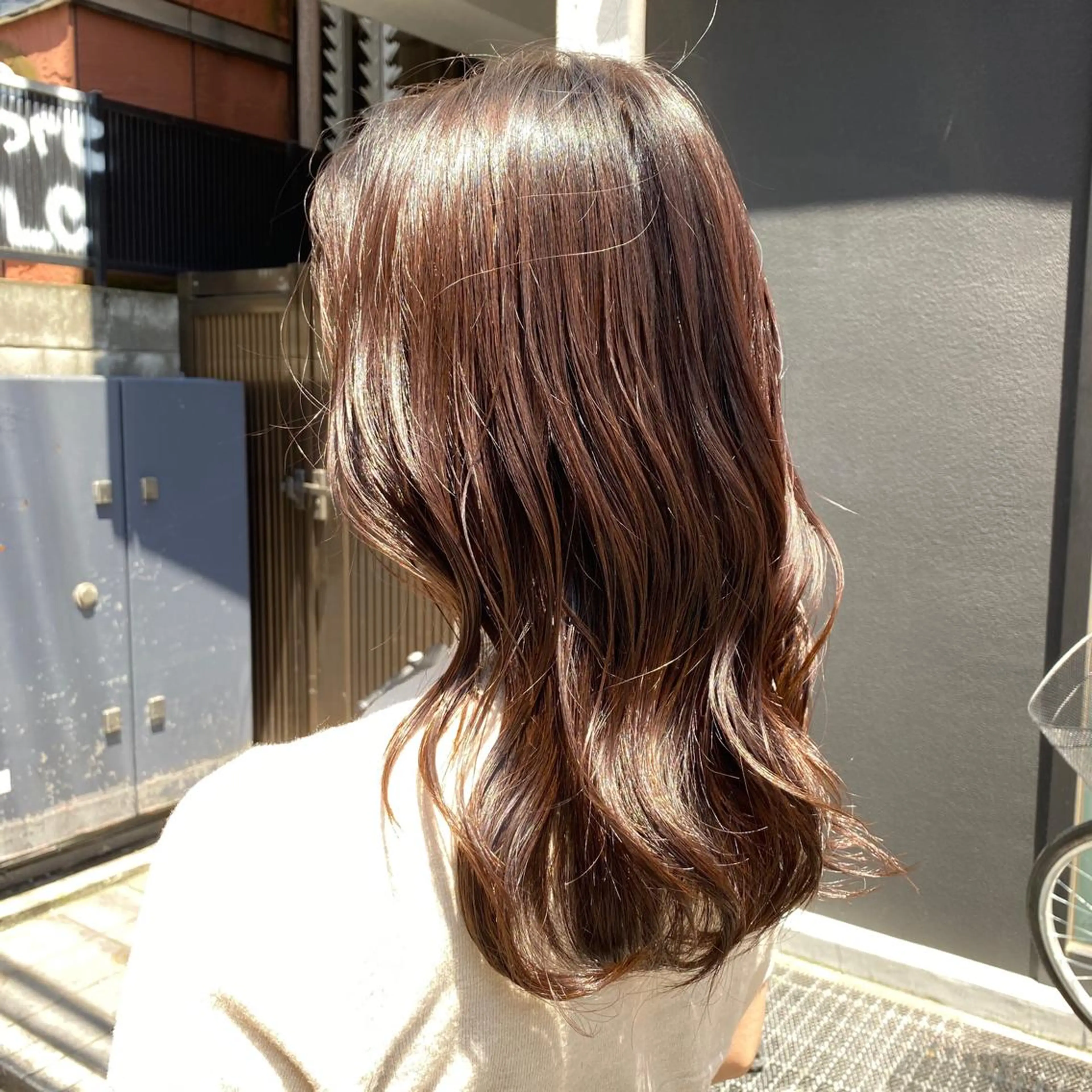 セミロング カラー かりん 🤍のヘアスタイル