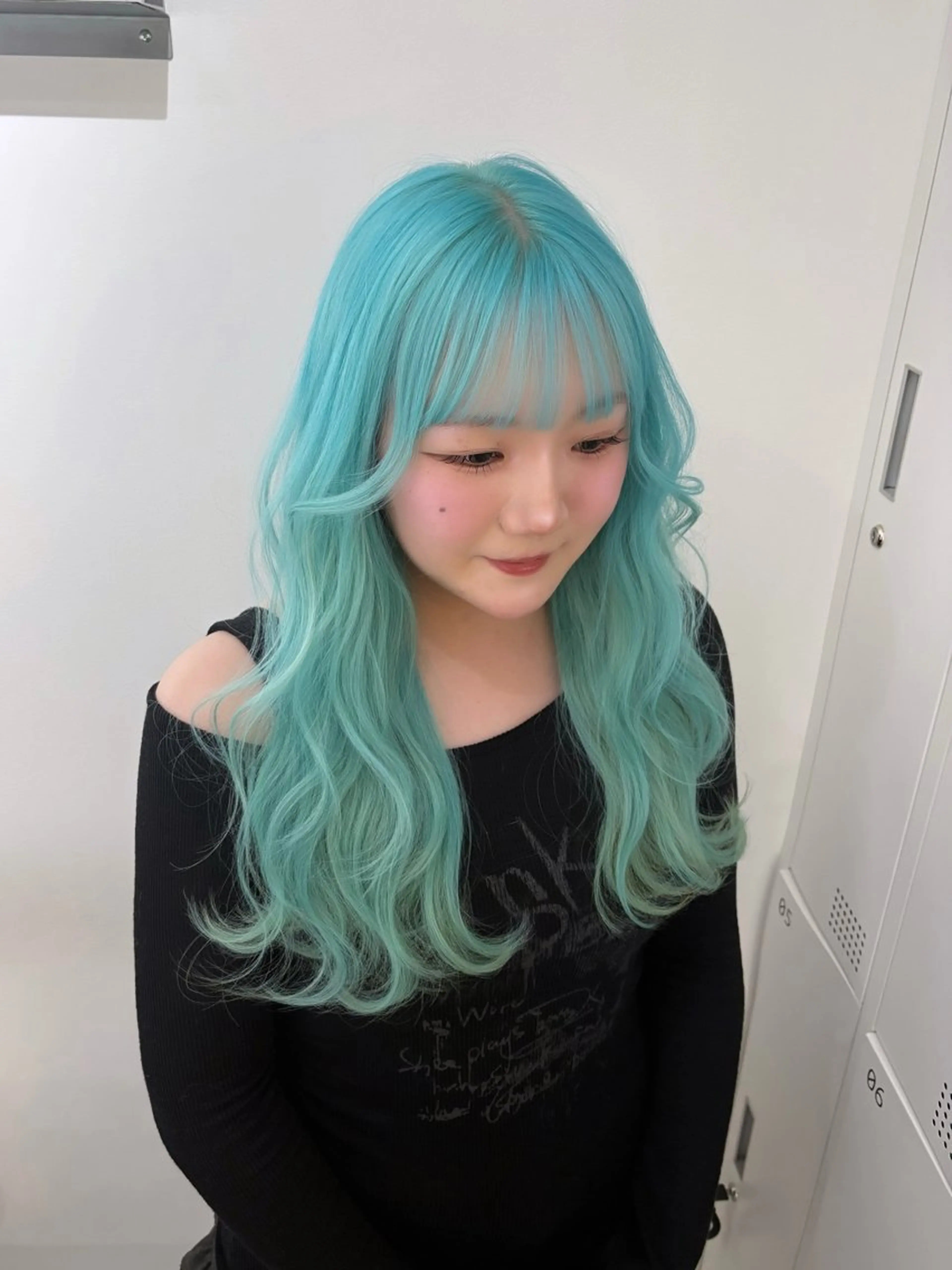 ロング カット ヘアカラー 梅田/ 似合わせ/aikoのヘアスタイル