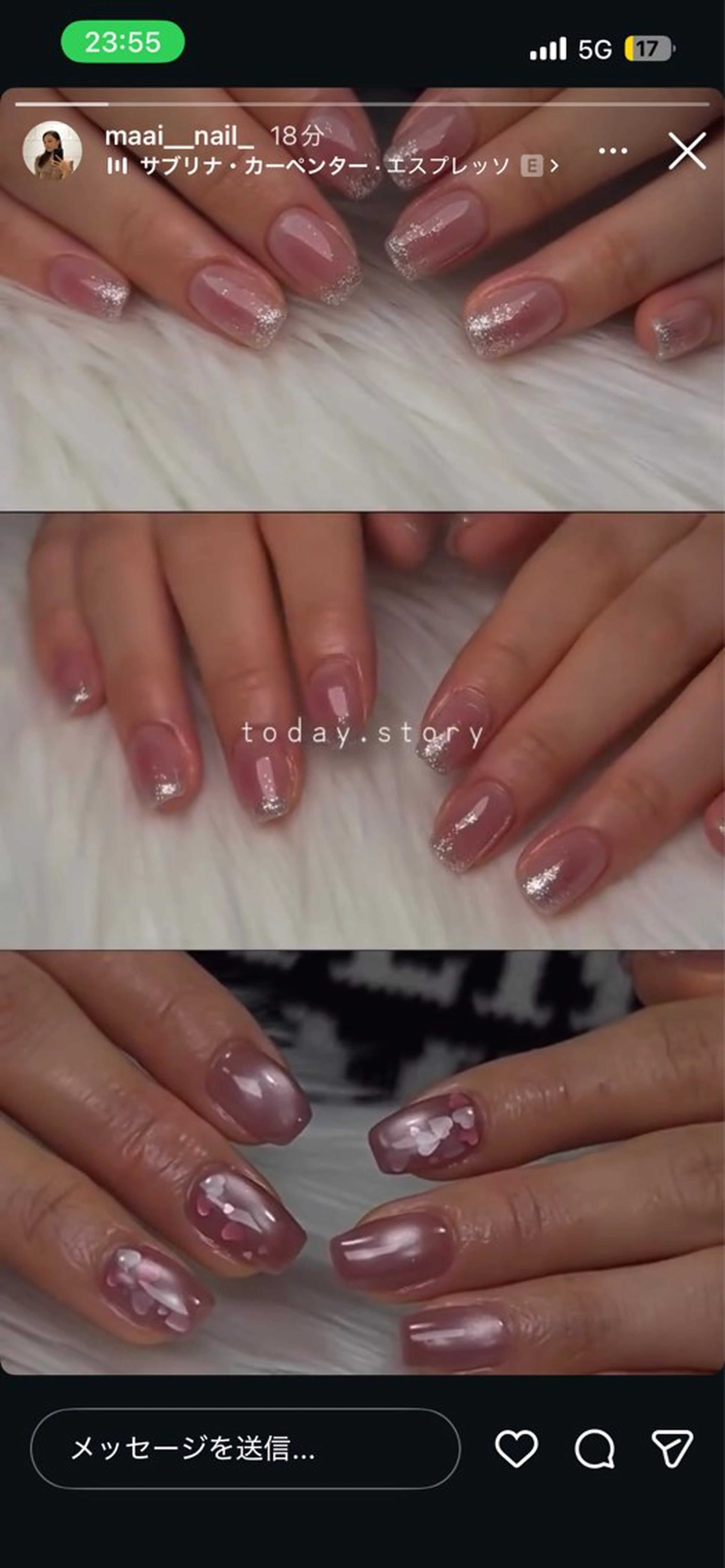 ネイル ハンドネイル Shine'an Maaiのネイルデザイン
