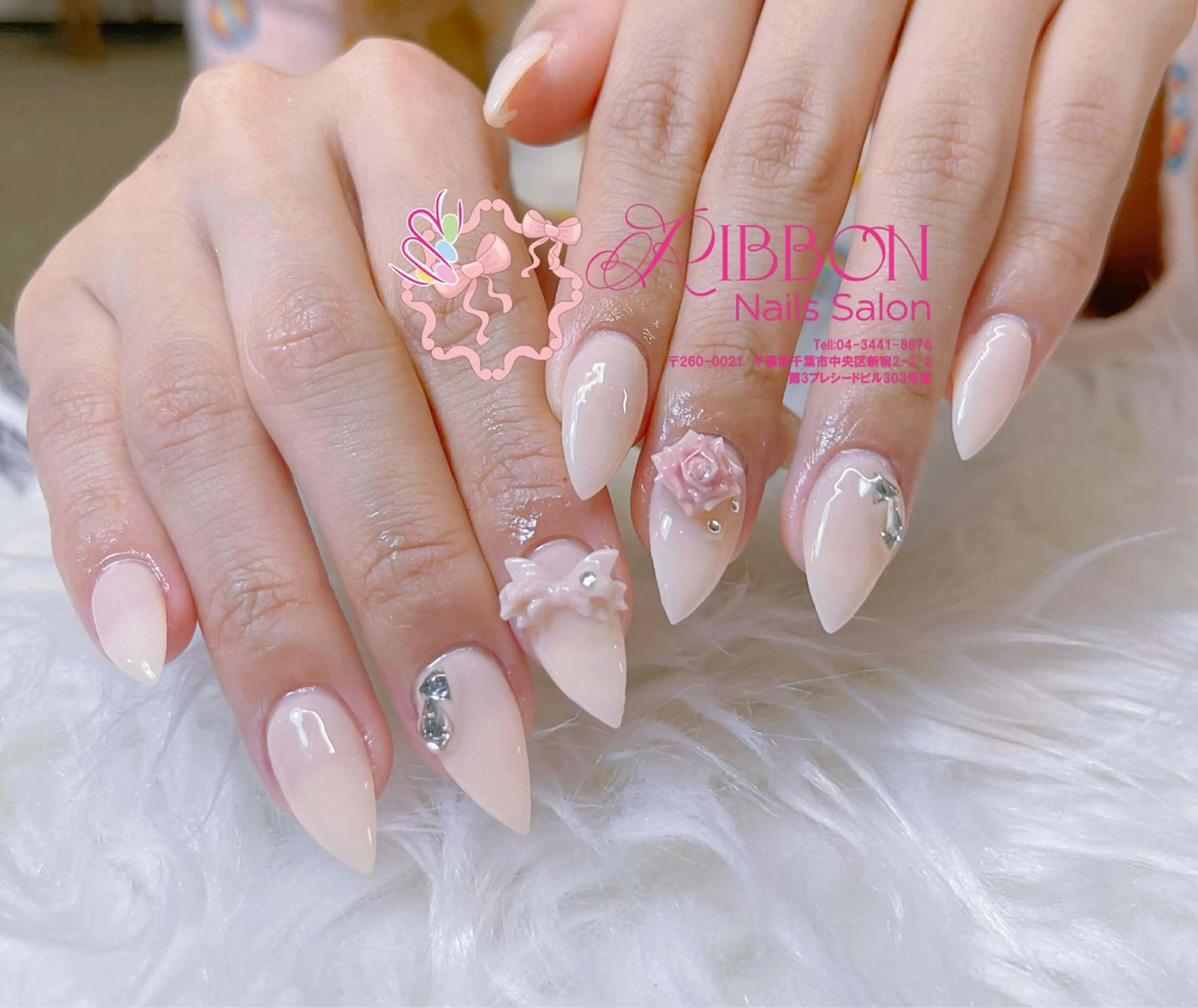 ネイル チークネイル フットネイル フレンチネイル グラデーション 韓国ネイル YUKI NAILのネイルデザイン