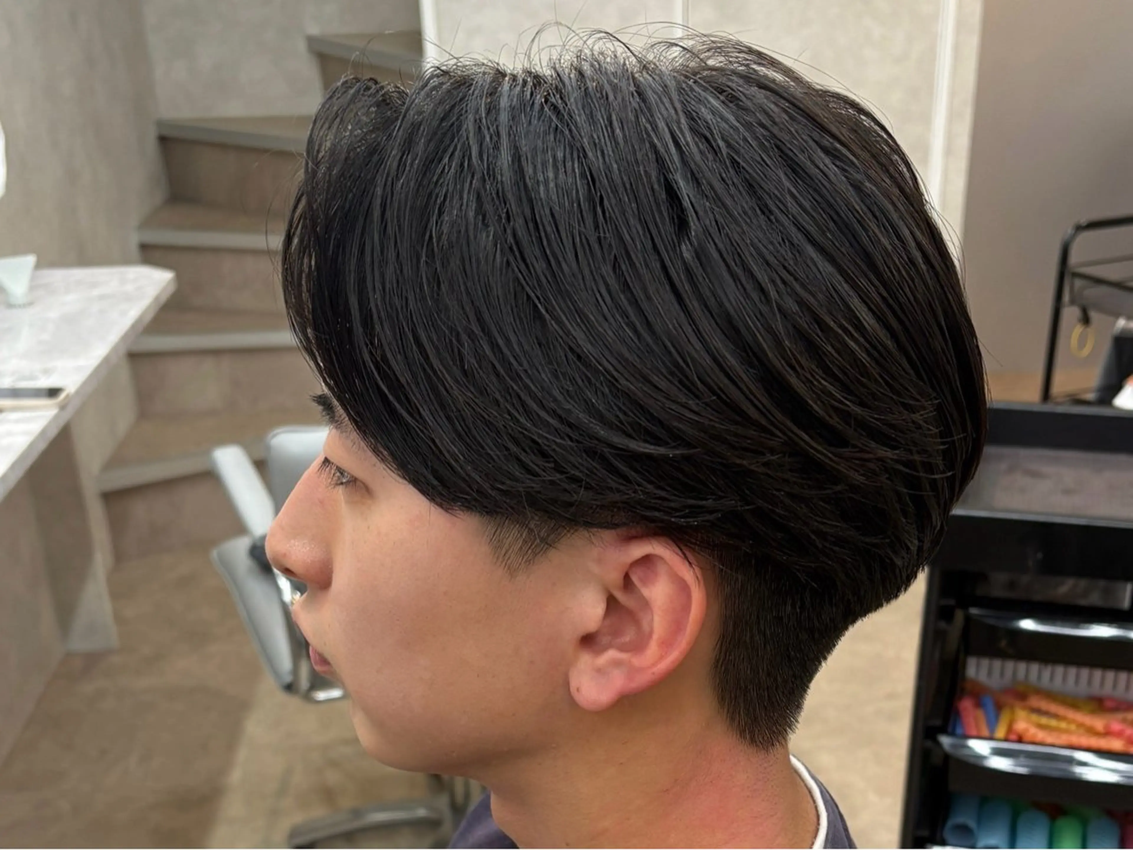 パーマ メンズ 🧸韓国ヘア/ KURUMI🤍のヘアスタイル