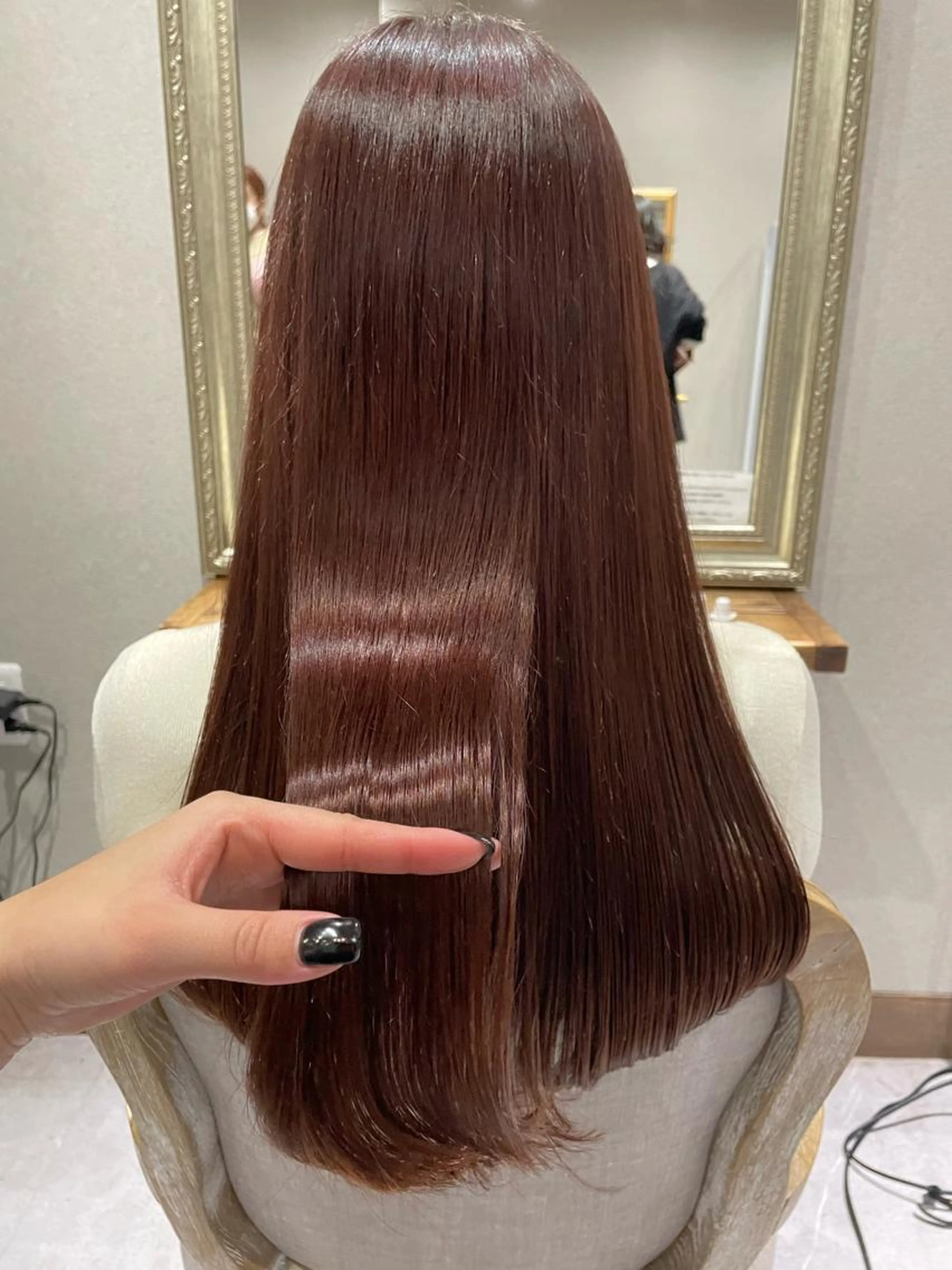 カット+カラー+oggiottoモイストトリートメントの写真