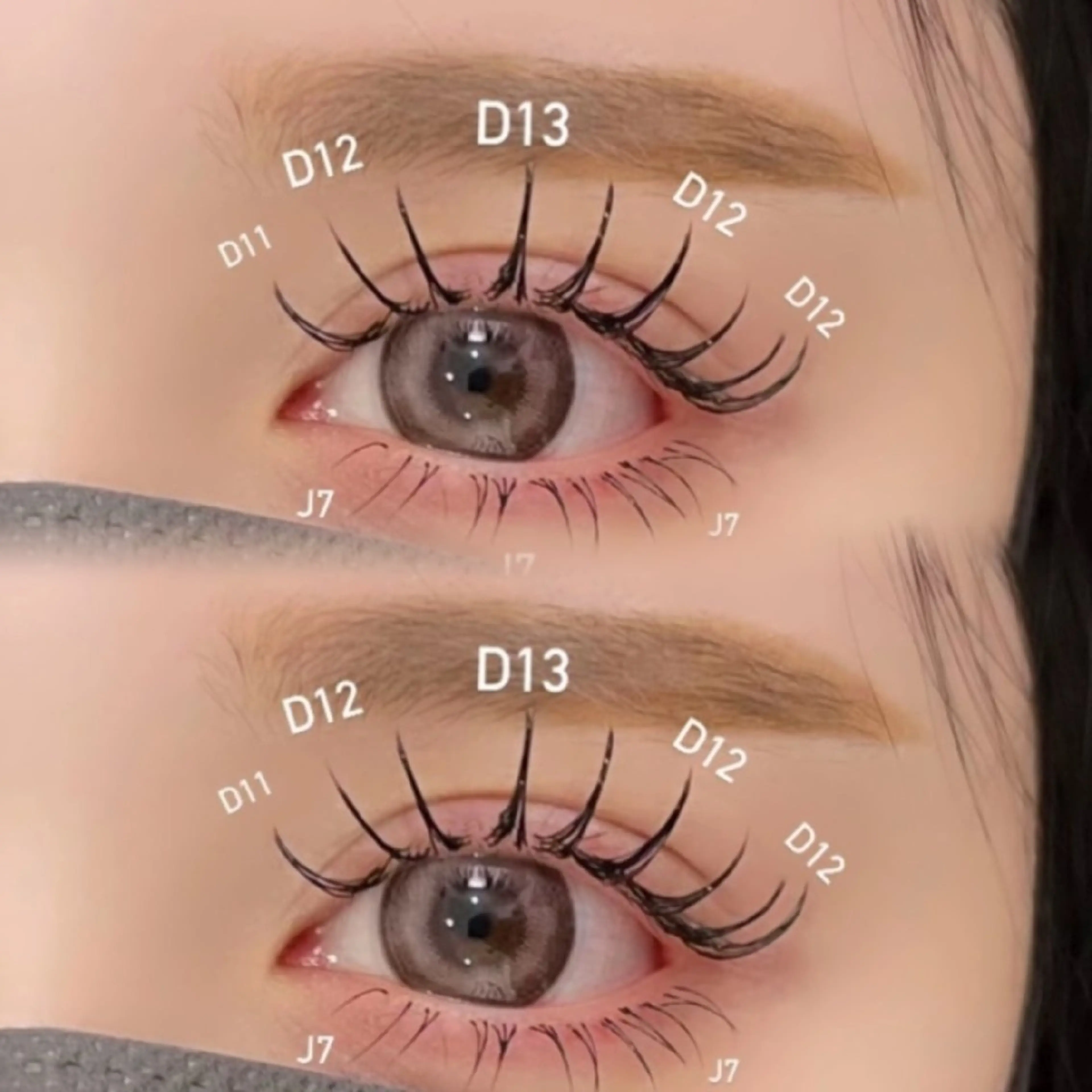 マツエク・マツパ foi by eyeartistsのマツエク・マツパデザイン