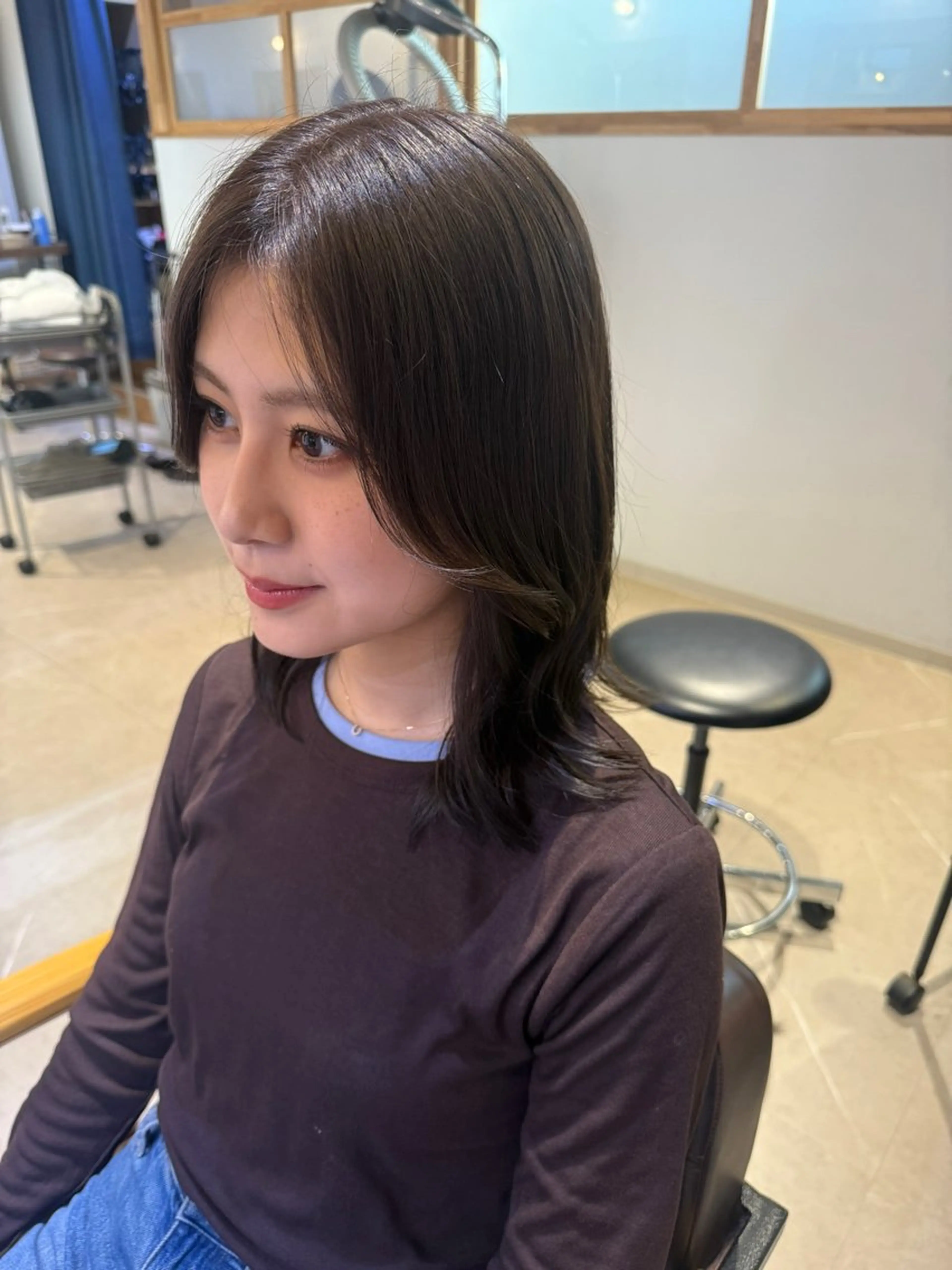 【🫧minimo限定🫧】⭐︎韓国風艶髪⭐︎ワンカラー + クイックトリートメント¥4015の写真