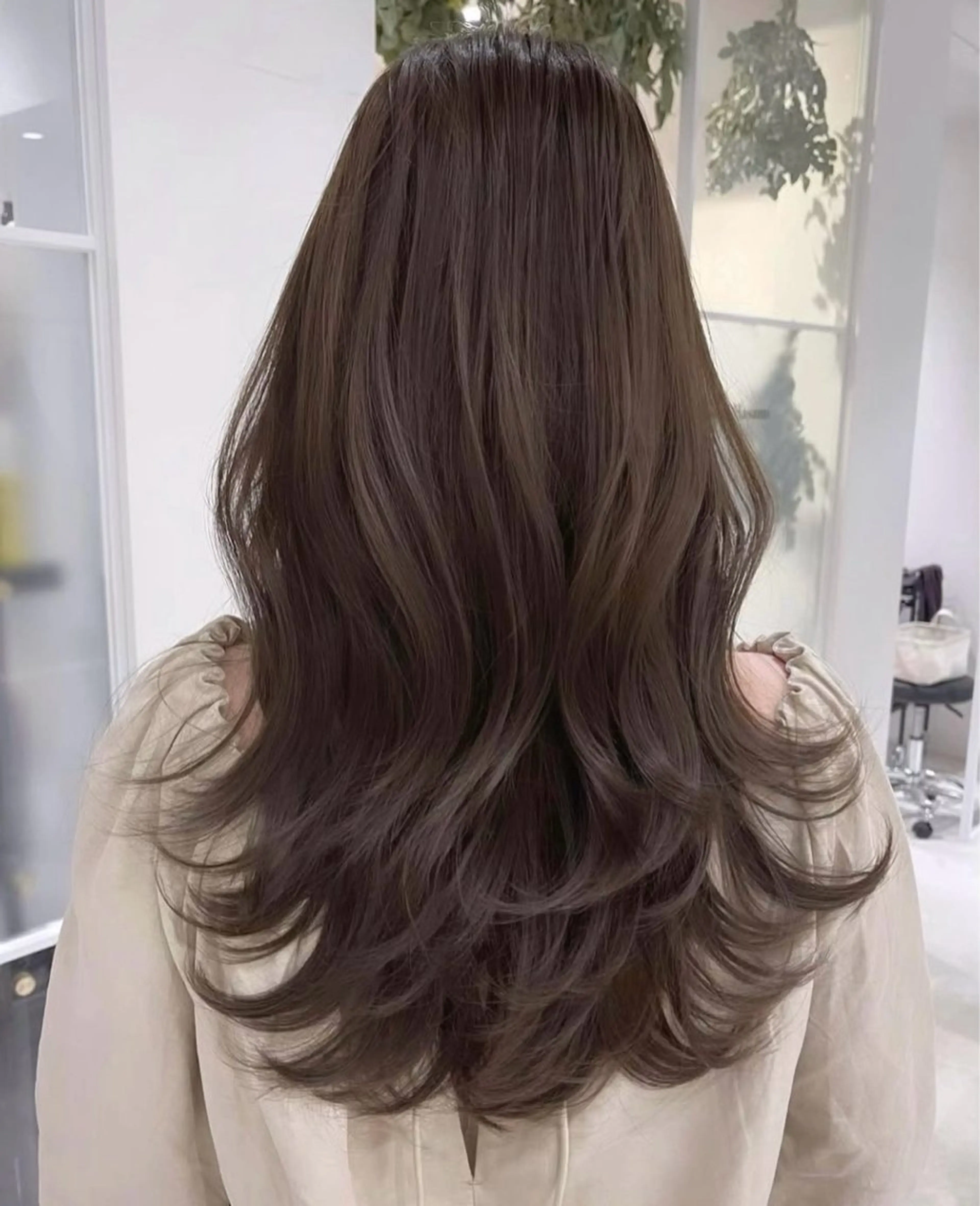 ロング カラー カット ヘアカラー トリートメント 原田 直哉のヘアスタイル