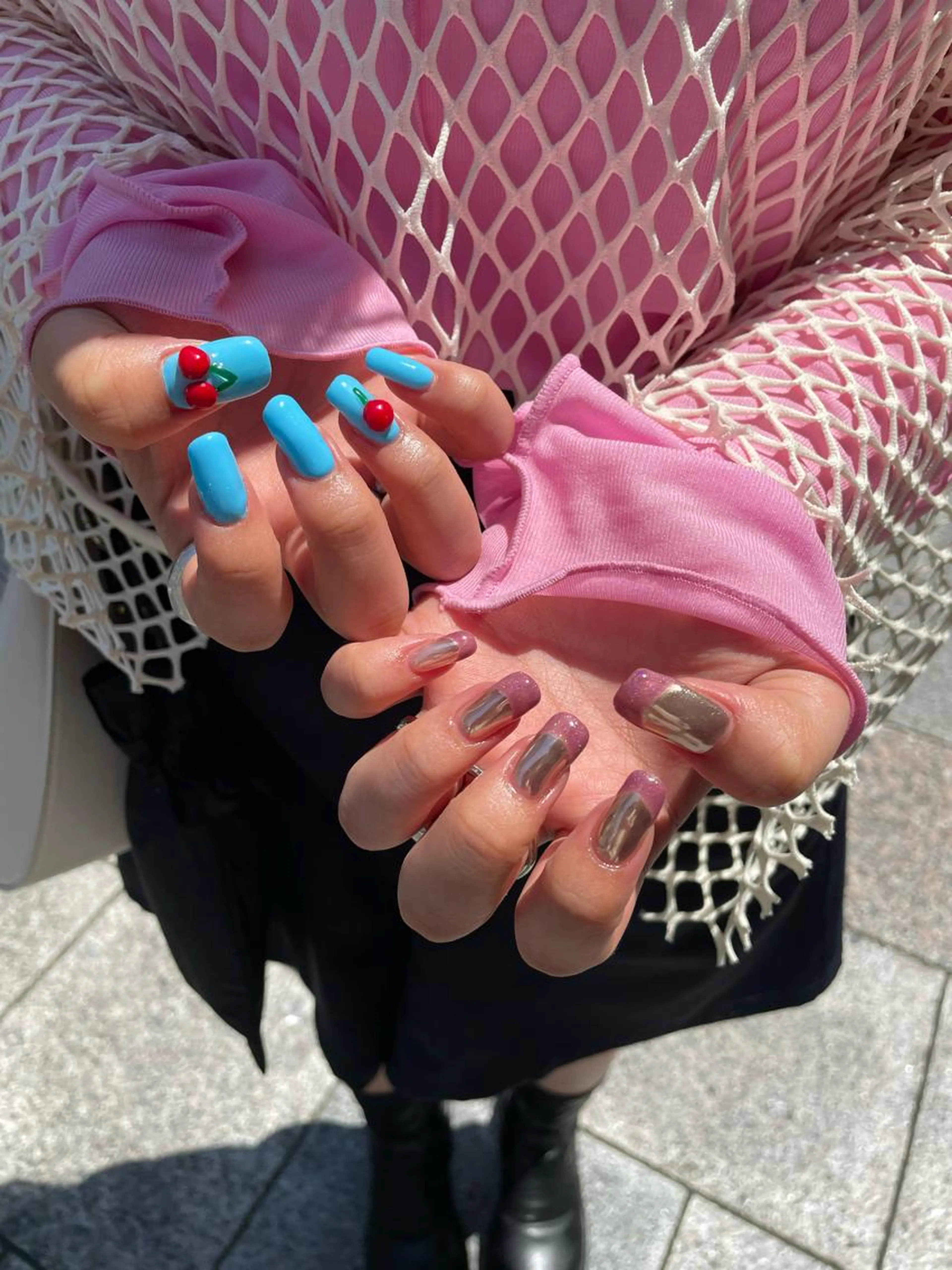 💅🏻長さだし10本（10本以内も可）＋ワンカラー ✨パーツ代別途🤍デザインご希望でしたらご相談◎初回オフ550円の写真