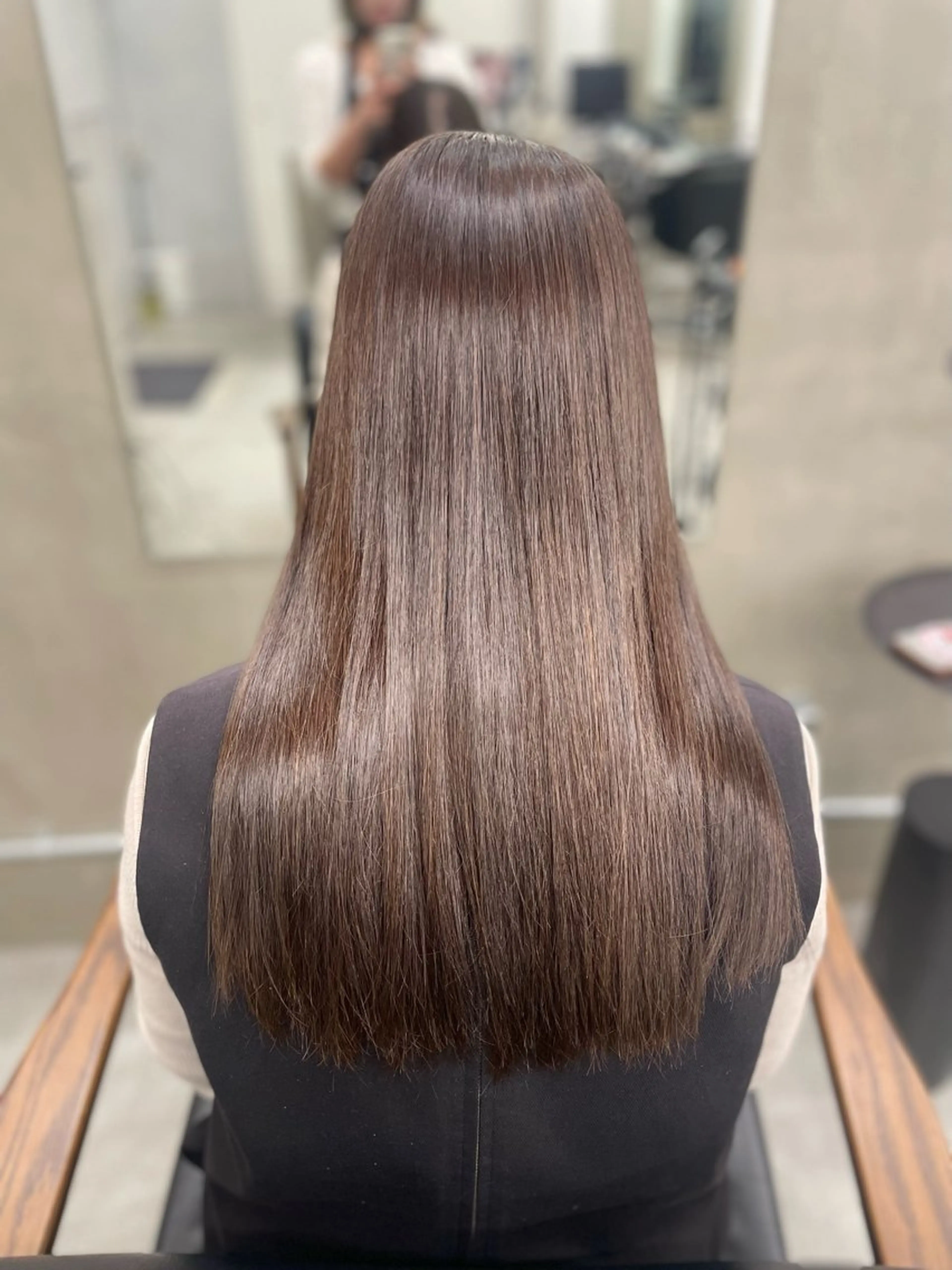 セミロング トリートメント yuki ユキのヘアスタイル