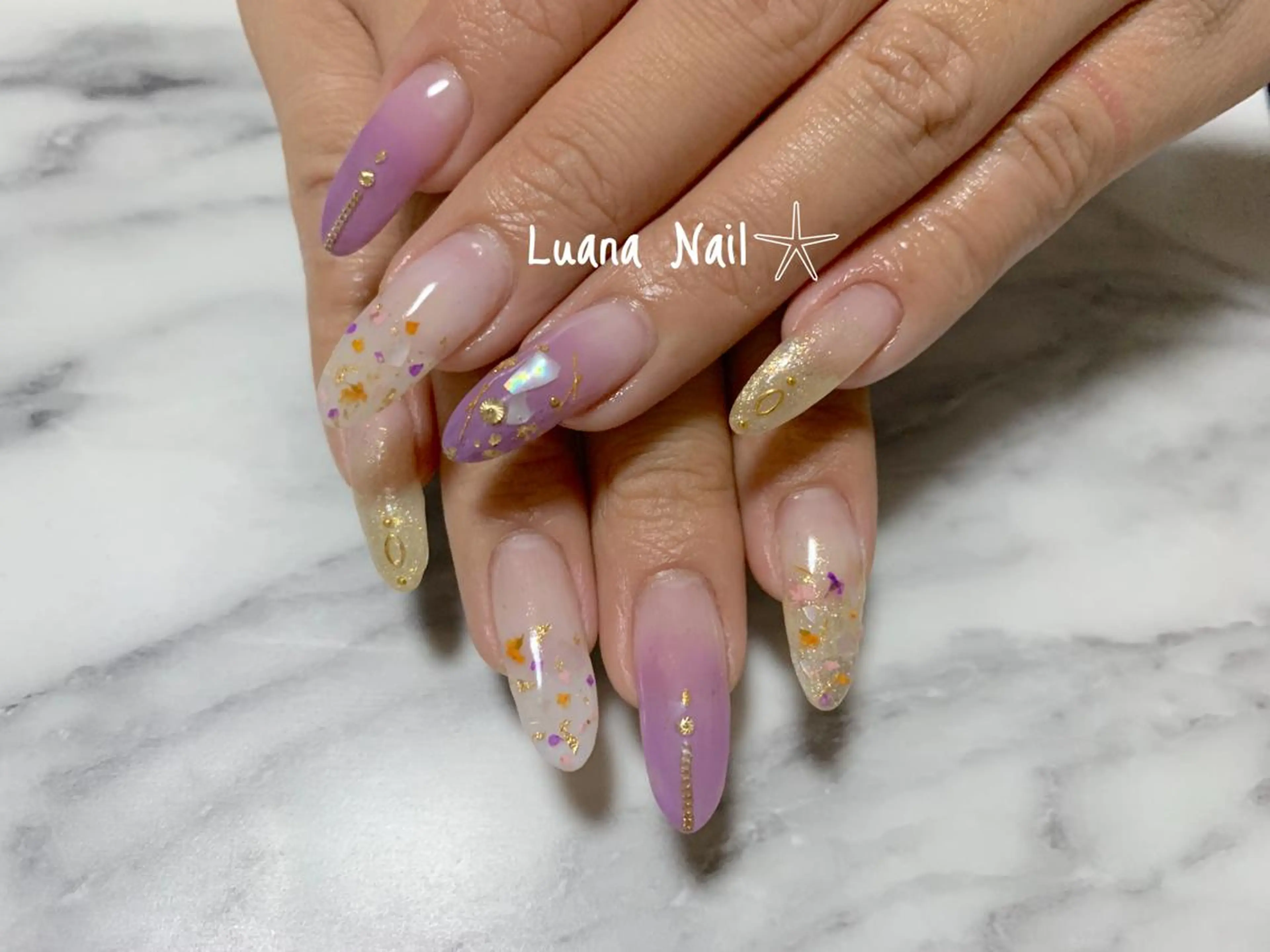 ネイル ハンドネイル BeauJu by Luana Nailのネイルデザイン
