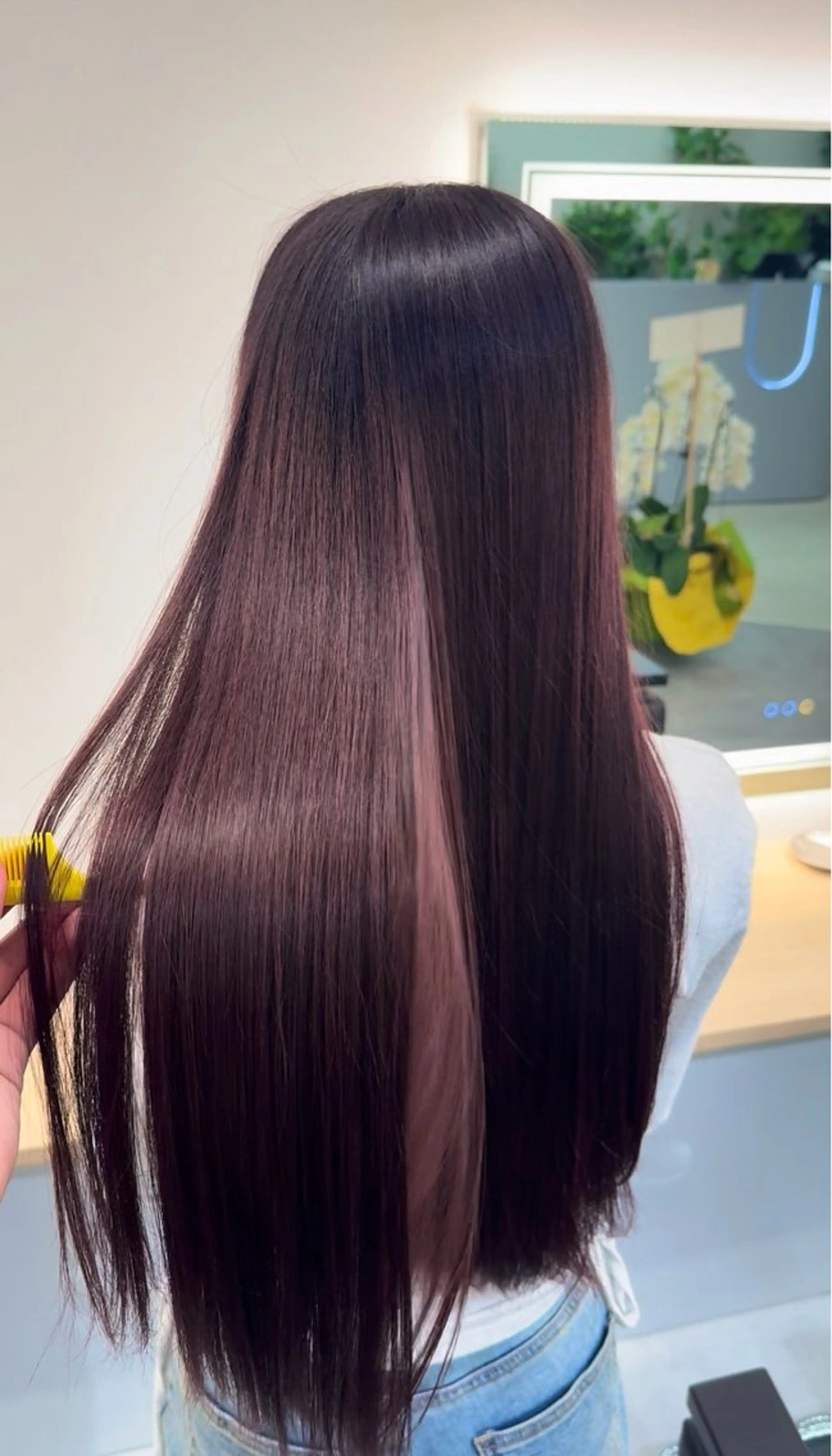 ロング カラー 松本 匠のヘアスタイル