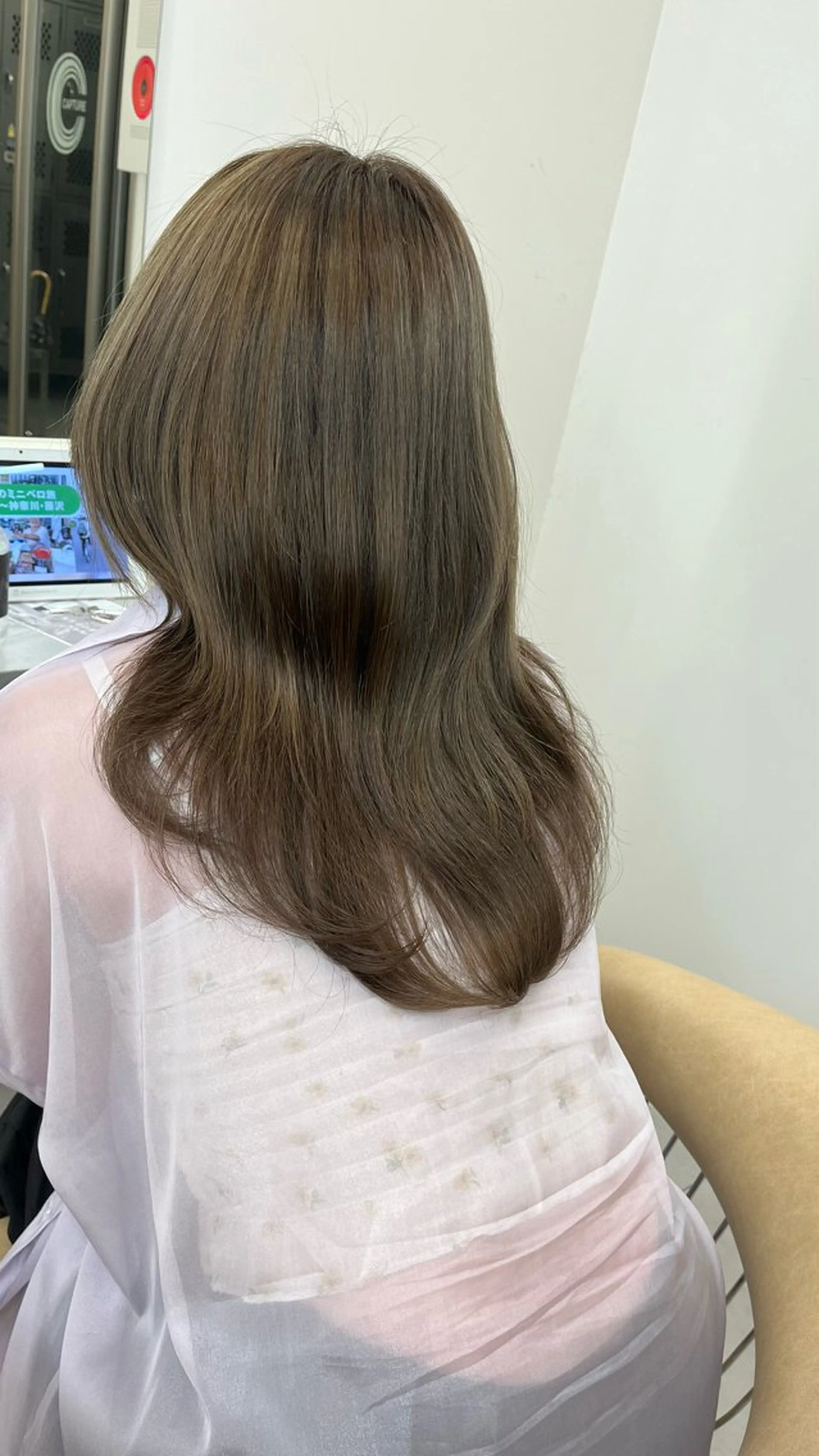 セミロング カラー ”骨格似合わせ” 美容師NAKOのヘアスタイル