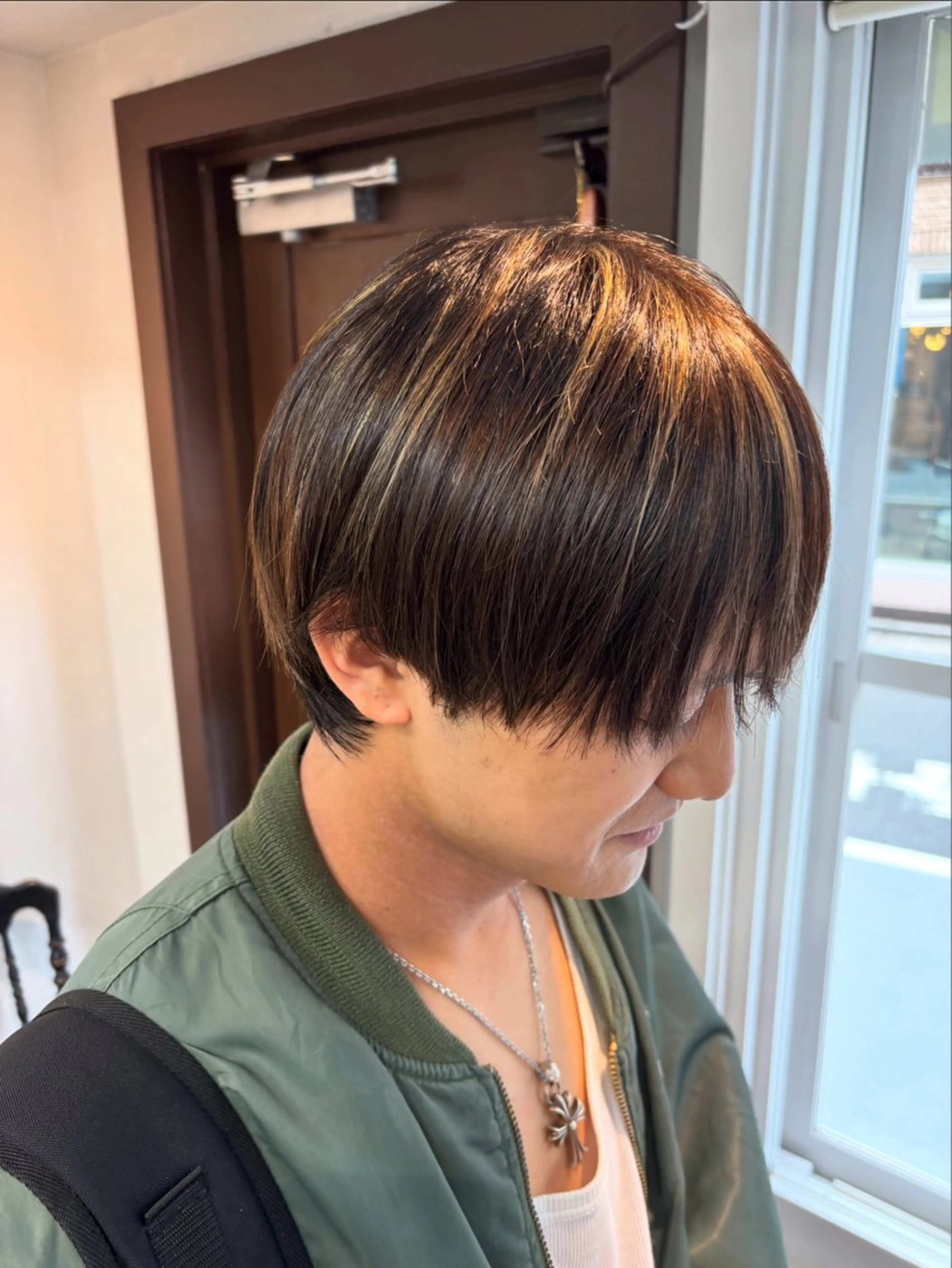 メンズ カット 髪質改善🍀レイヤー 髙橋青心奏のヘアスタイル