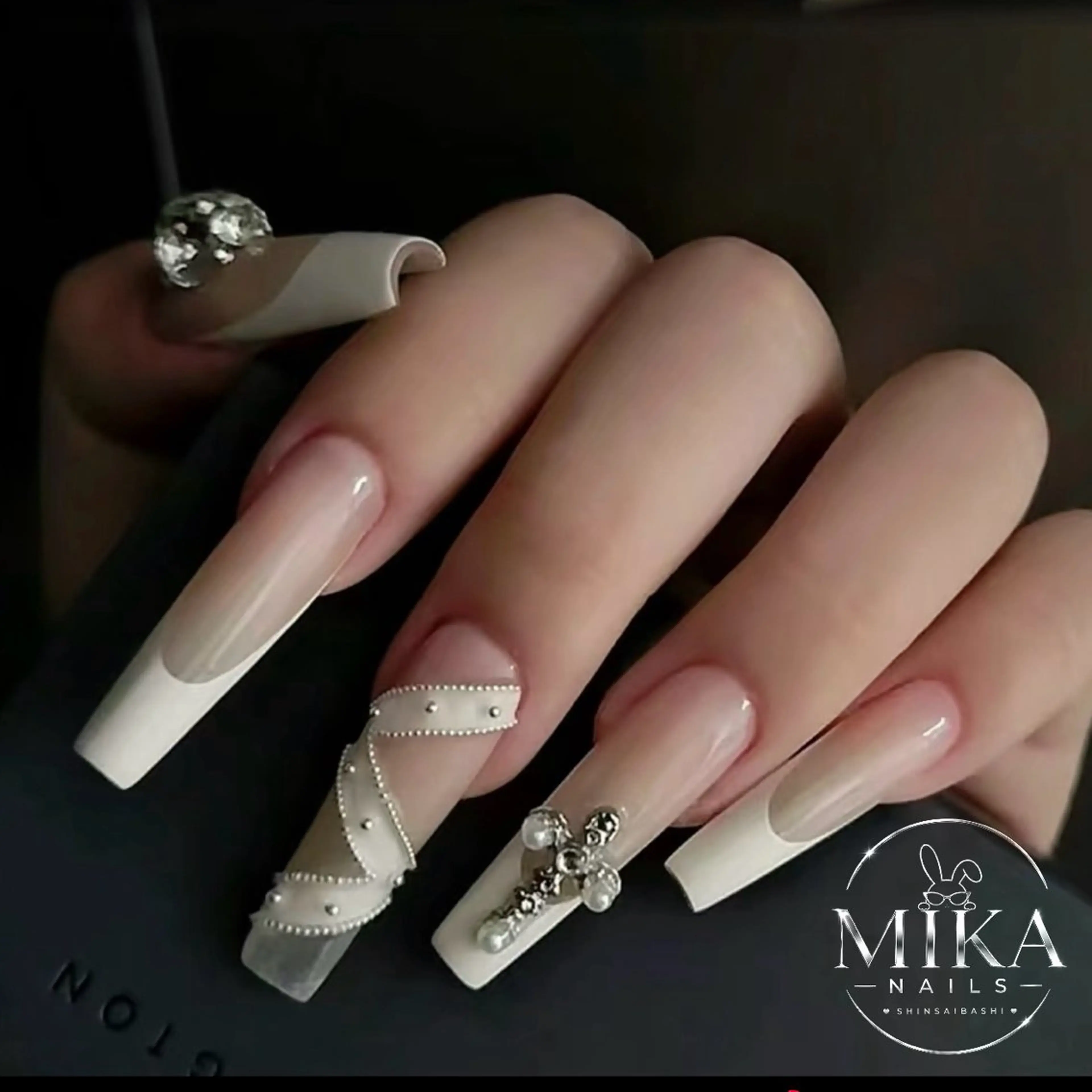 ネイル ハンドネイル ハンドケア ちみ_Mika Nails 心斎橋のネイルデザイン