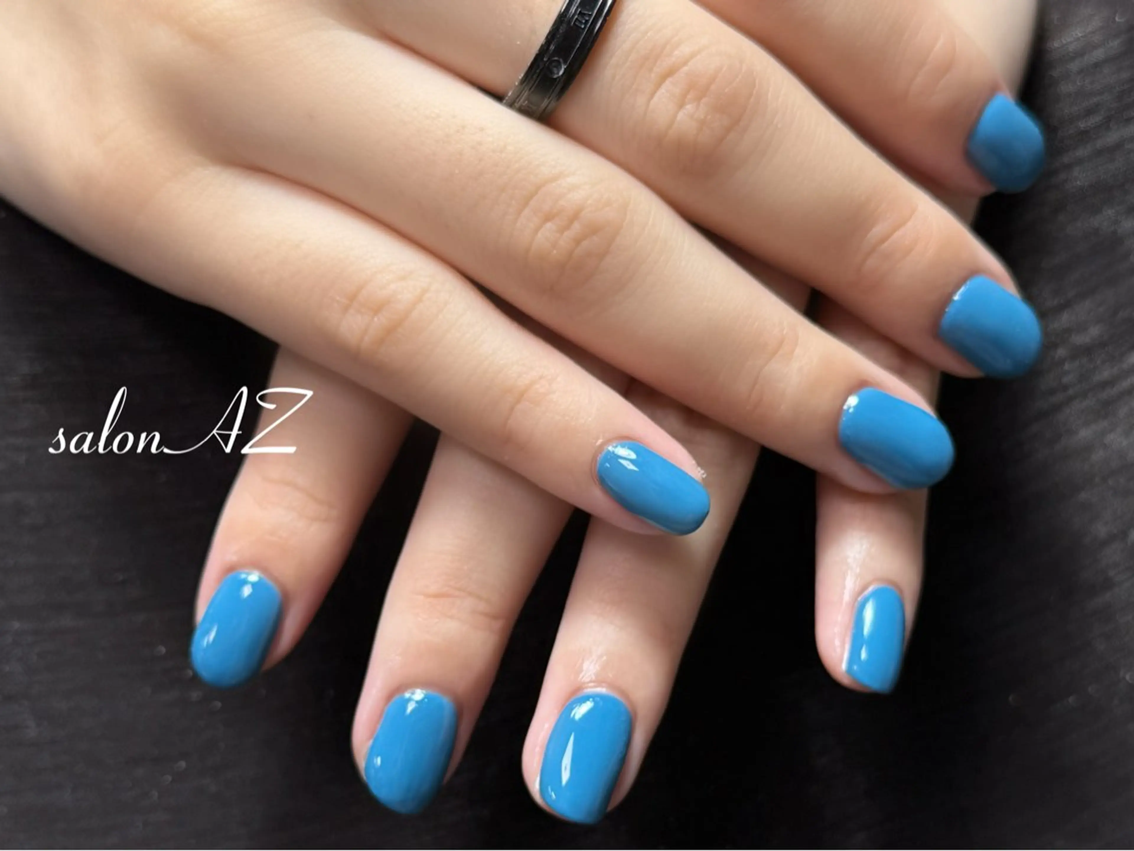 ネイル アートネイル 長さ出し フットネイル フレンチネイル ジェルネイル ハンドネイル salon AZ NANAのネイルデザイン