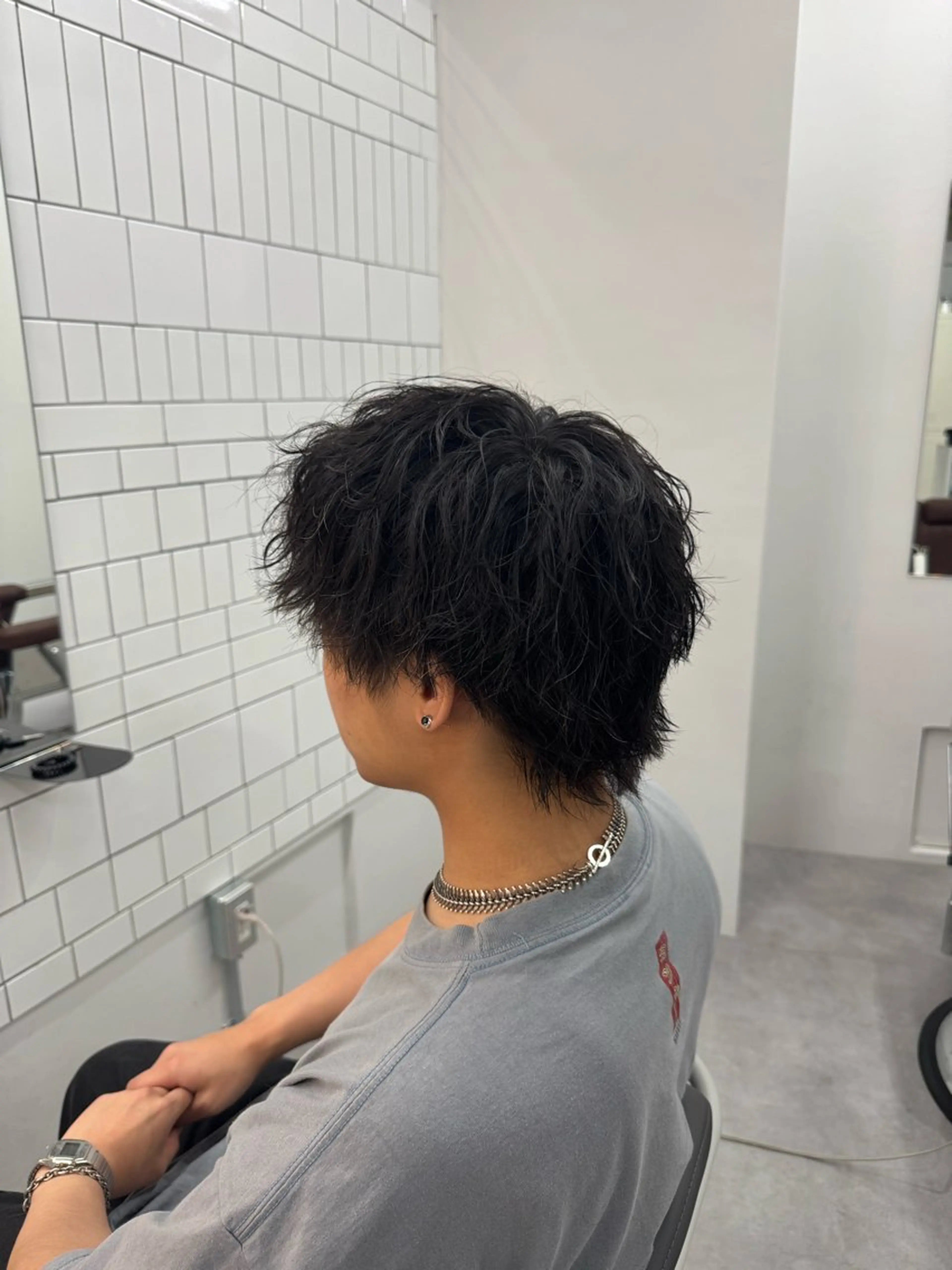 パーマ メンズ kirari / 透明感カラー🍈⟡⡱のヘアスタイル