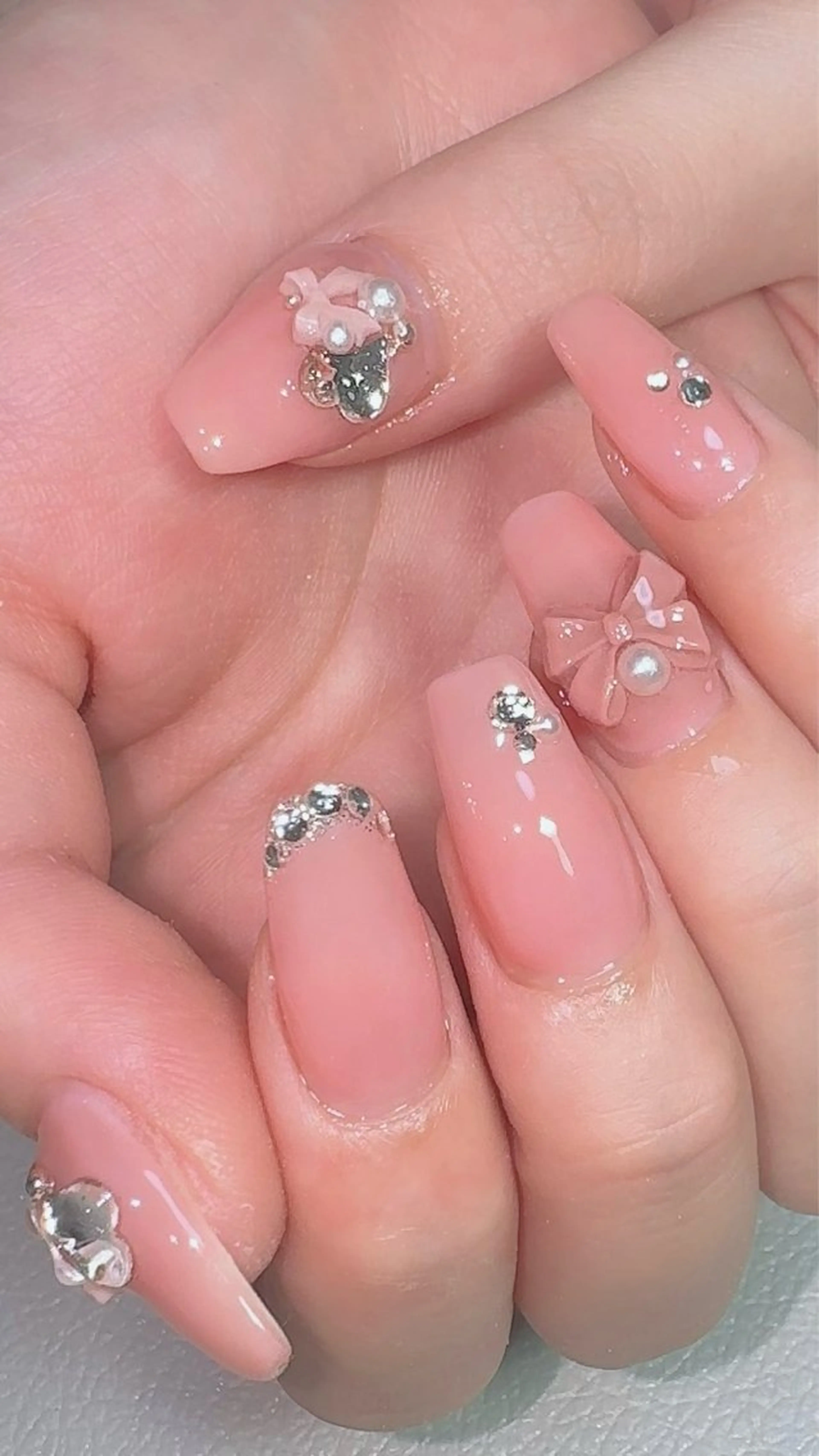 ネイル ピンク nailsalon urümのネイルデザイン