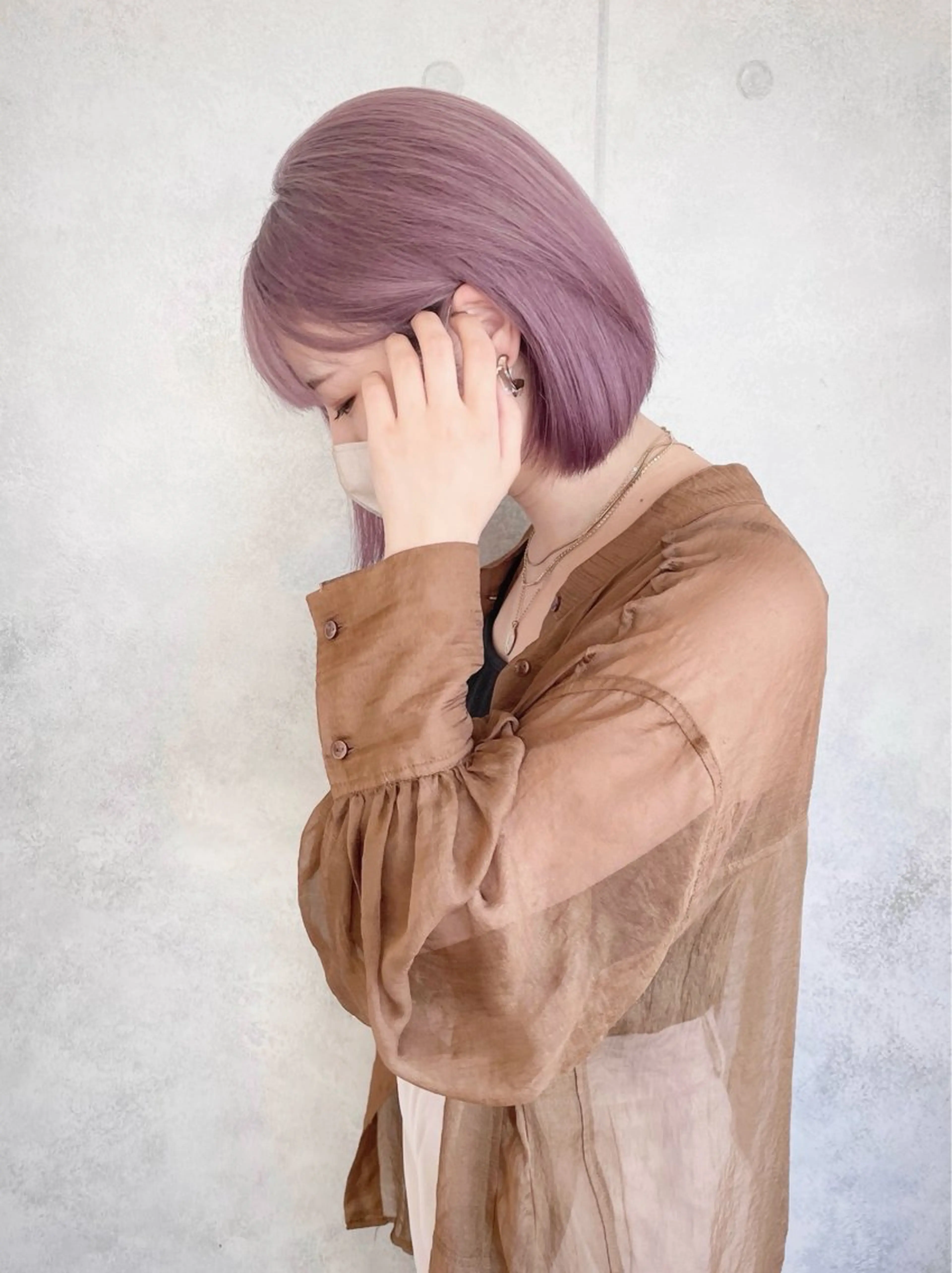 ショート カラー 💚ブリーチカラー 指名🥇💚ユウスケのヘアスタイル