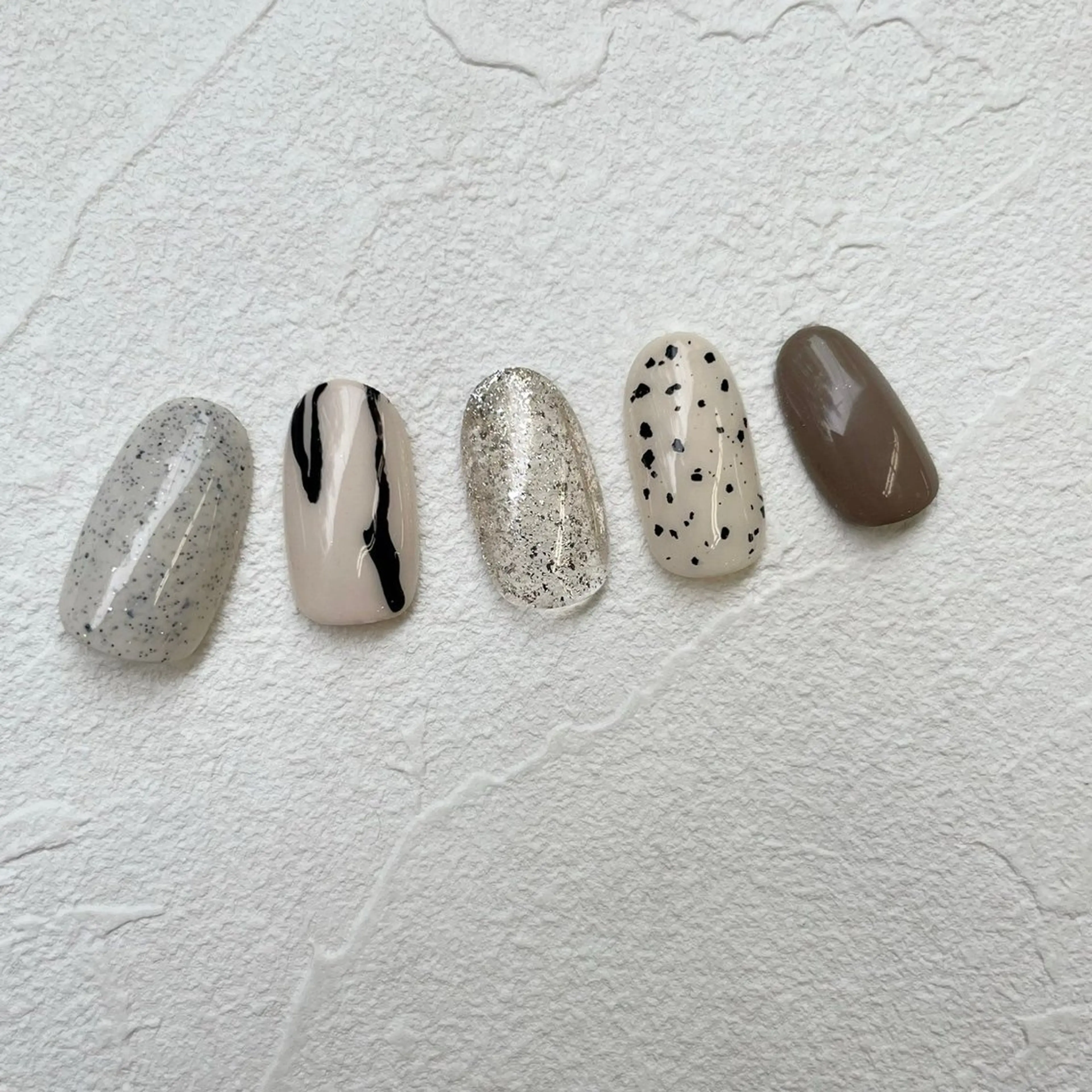 ネイル ⭐︎休業中の練習⭐︎ JNA認定講師髙橋のネイルデザイン