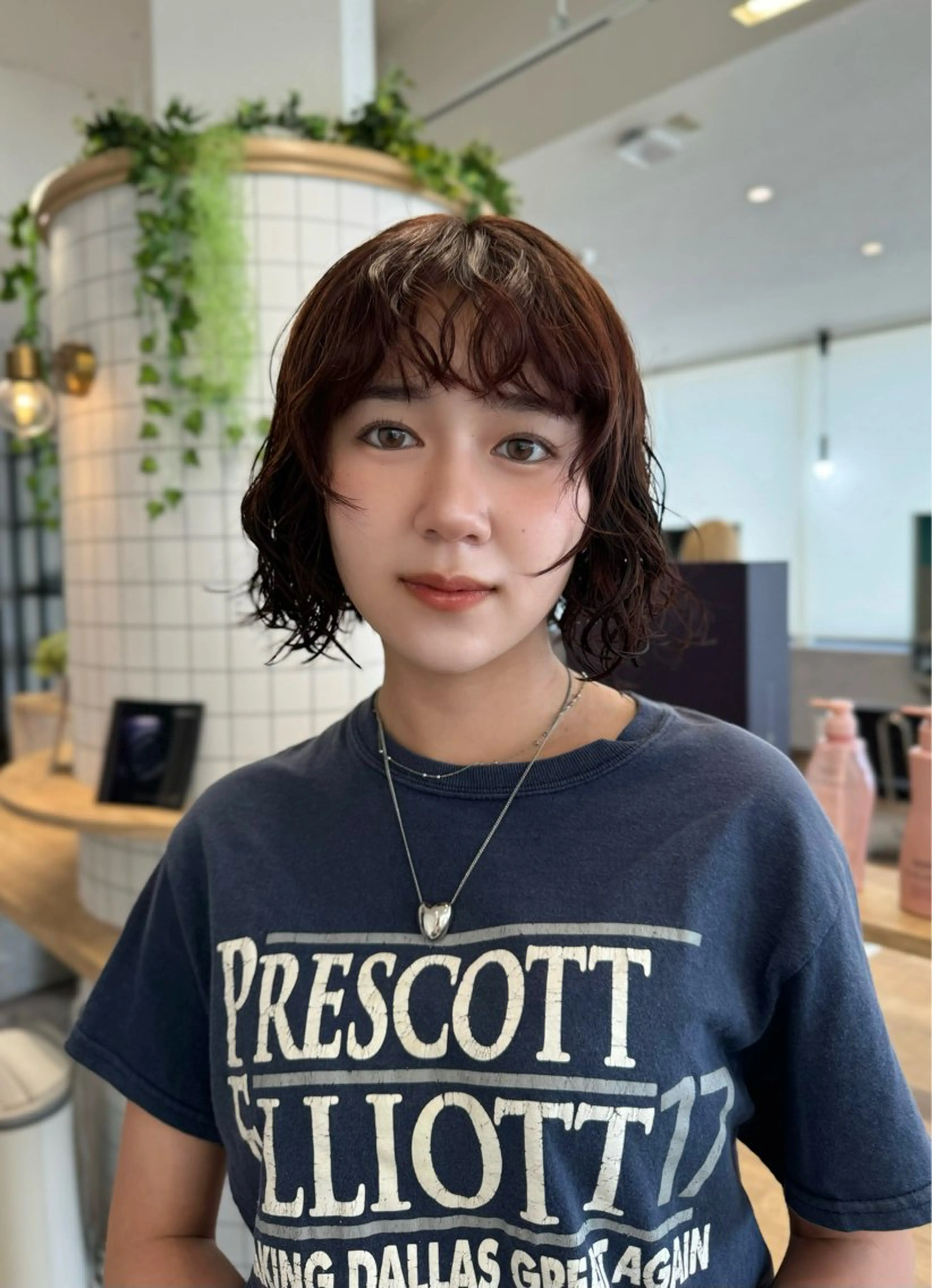 ショート カット ヘアカラー トリートメント RAF TOKYO 浜松所属・レイヤー/髪質改善/ 飯尾百花のヘアスタイル