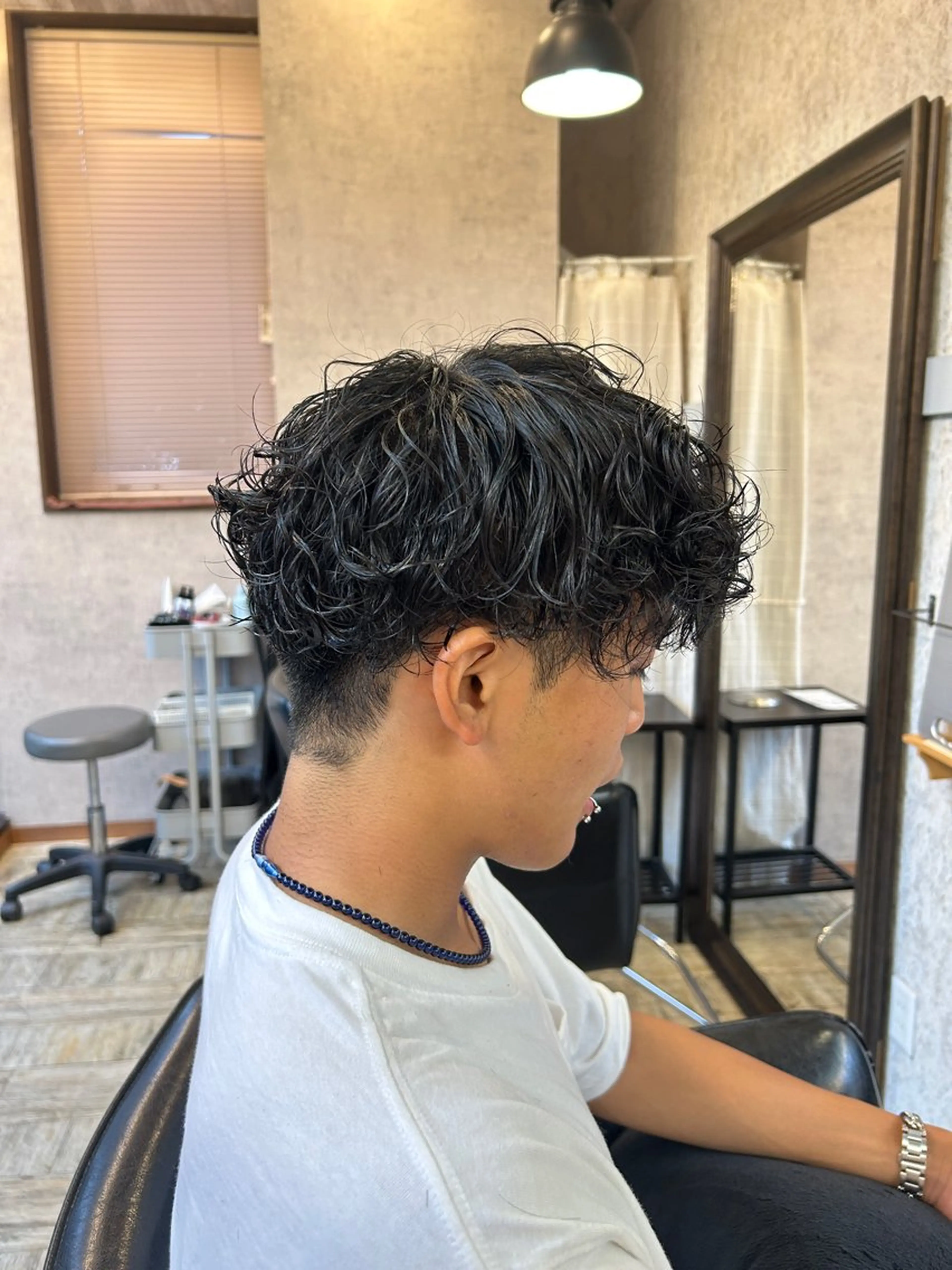 パーマ メンズ メンズパーマ プードルパーマ プードルパーマ カット パーマ 🌻柳谷 心渚🌻のヘアスタイル