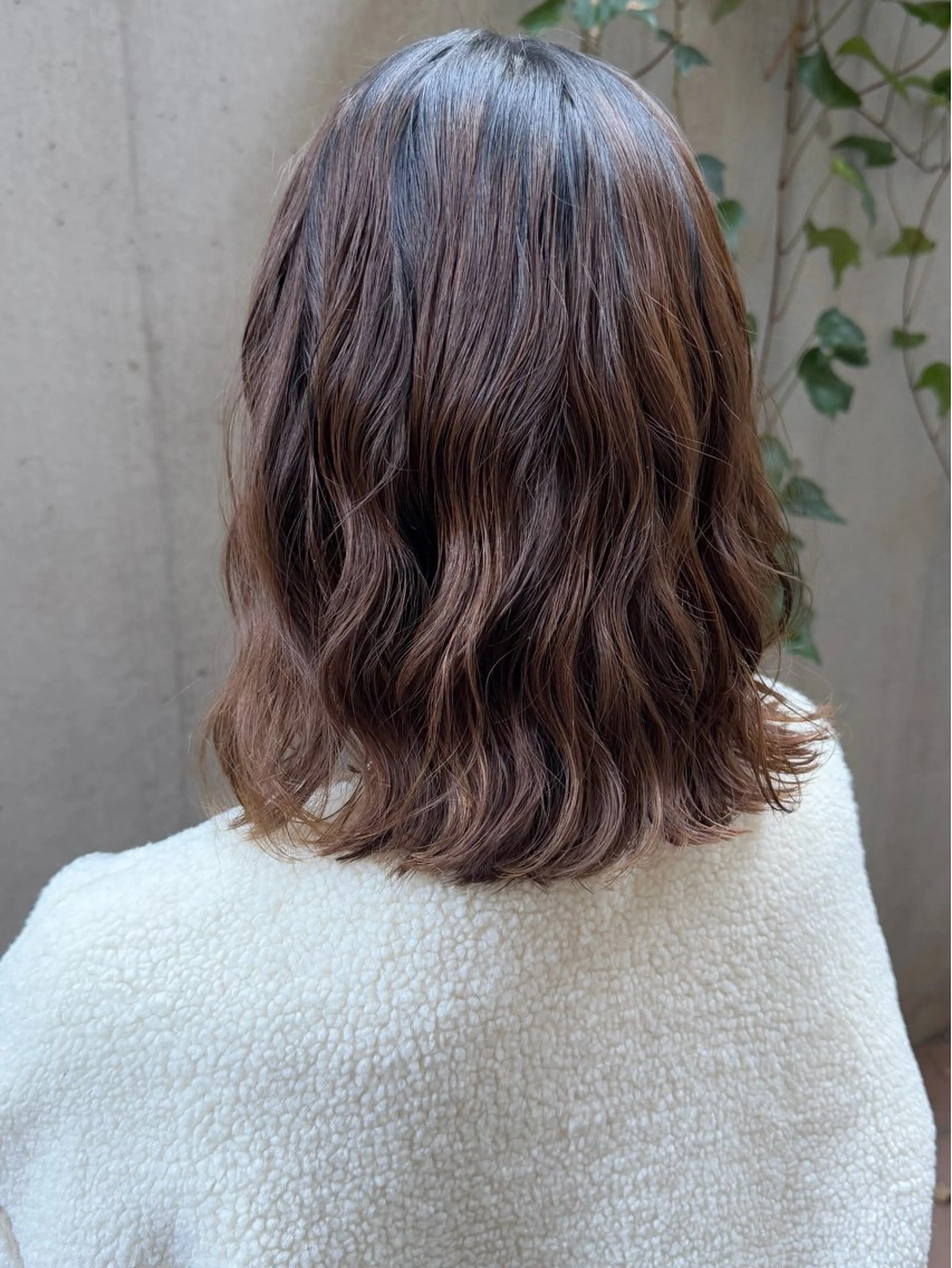 ミディアム パーマ ミディアムパーマ デジタルパーマ カット パーマ 大橋 芽衣のヘアスタイル
