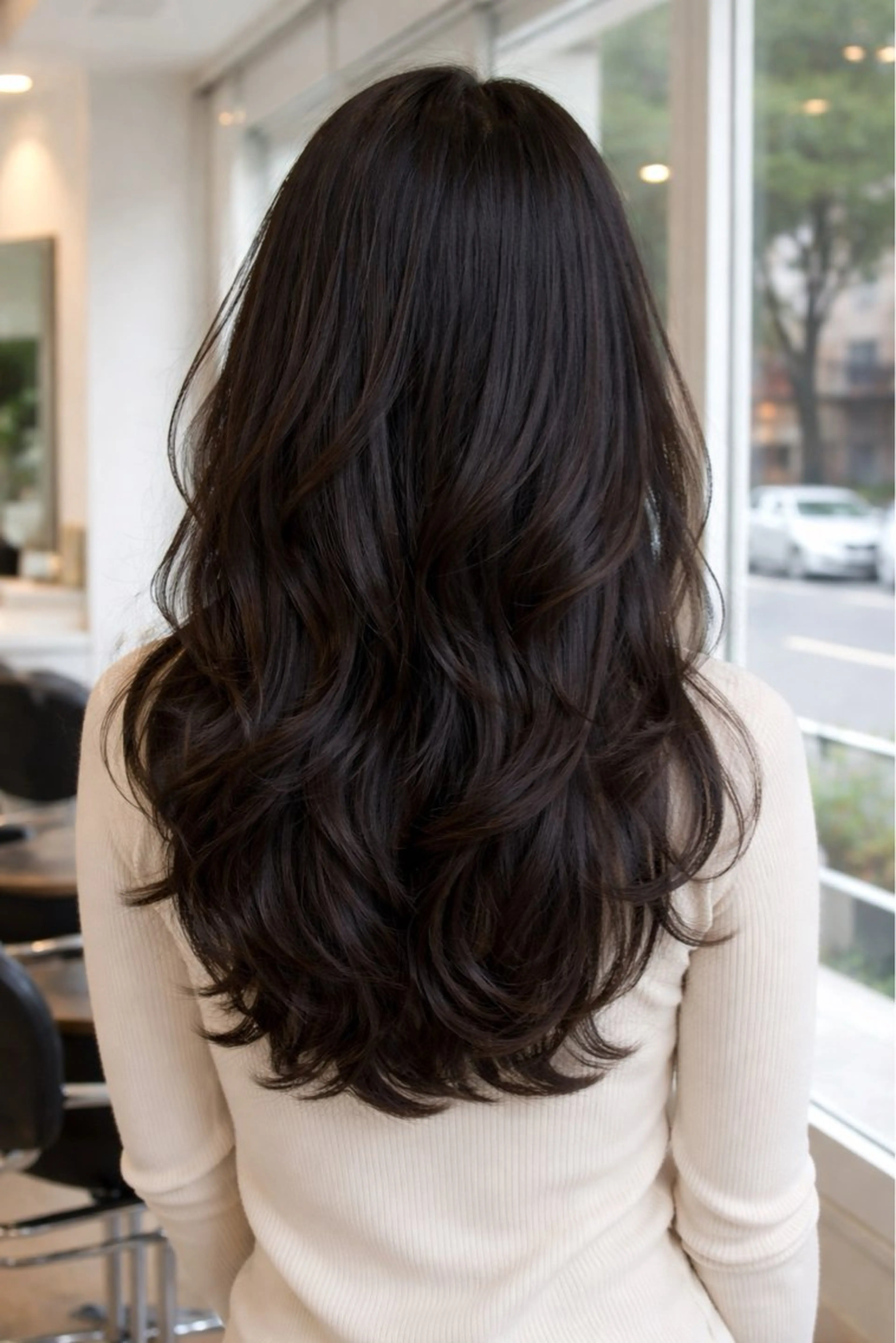 ロング パーマ デジタルパーマ Paloma大垣　Repos所属・Risa .Sのヘアスタイル