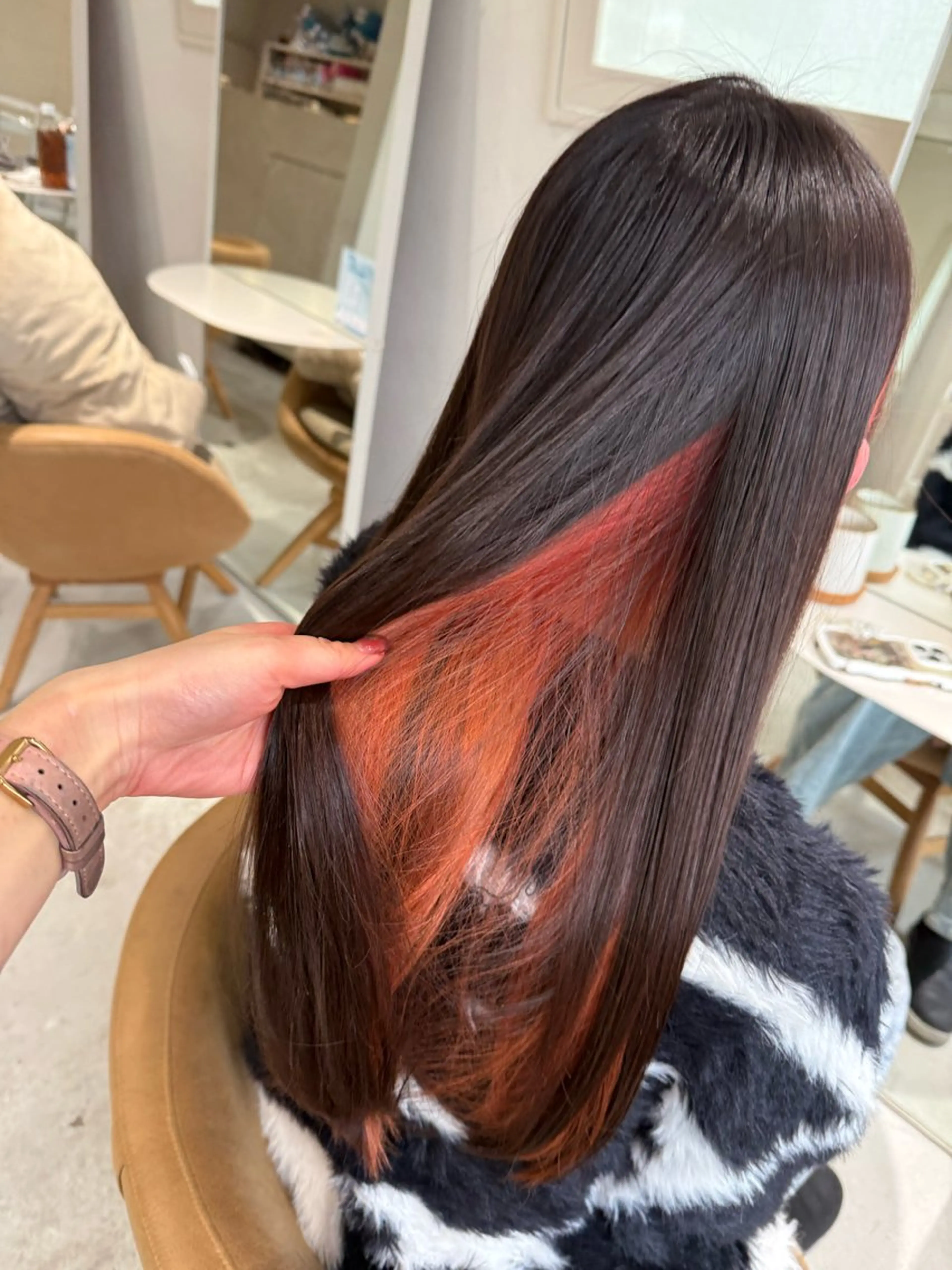 ロング カラー ヘアカラー 🌷花屋併設サロン 荘司まゆり🌷のヘアスタイル