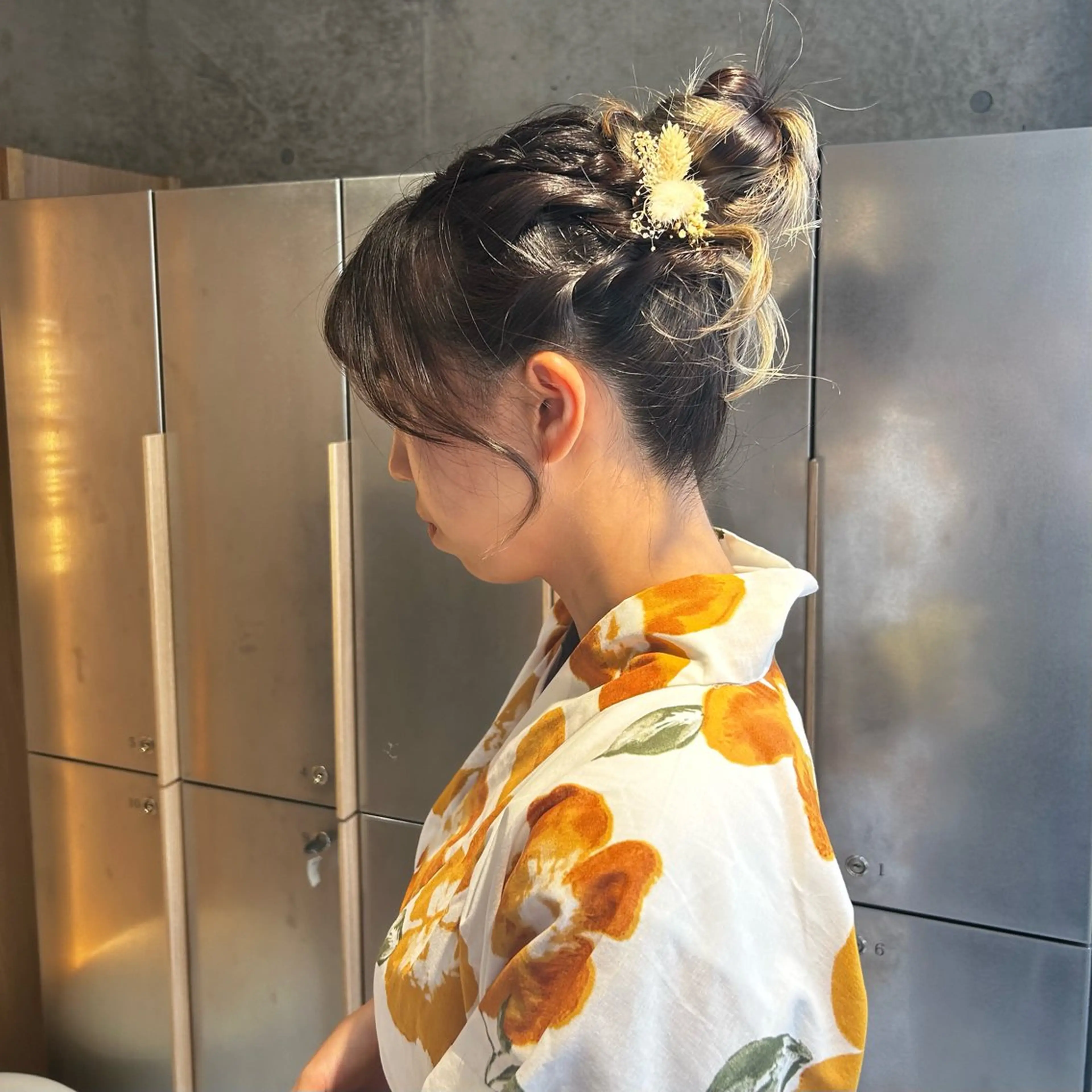 ロング ヘアアレンジ 浴衣 ヘアセット 艶感/ナチュラル 🌿マアヤのヘアスタイル