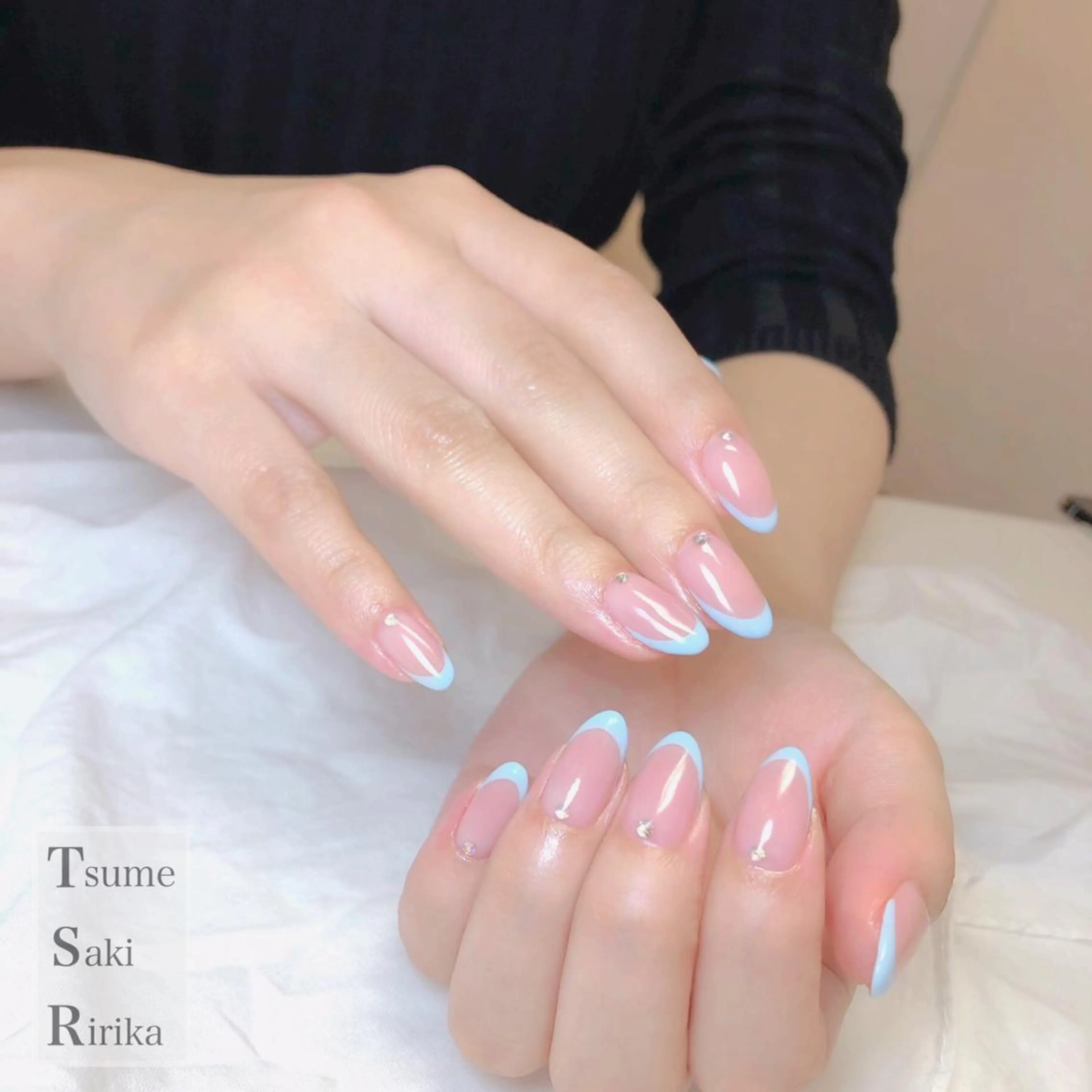 ネイル 爪咲 りり花のネイルデザイン