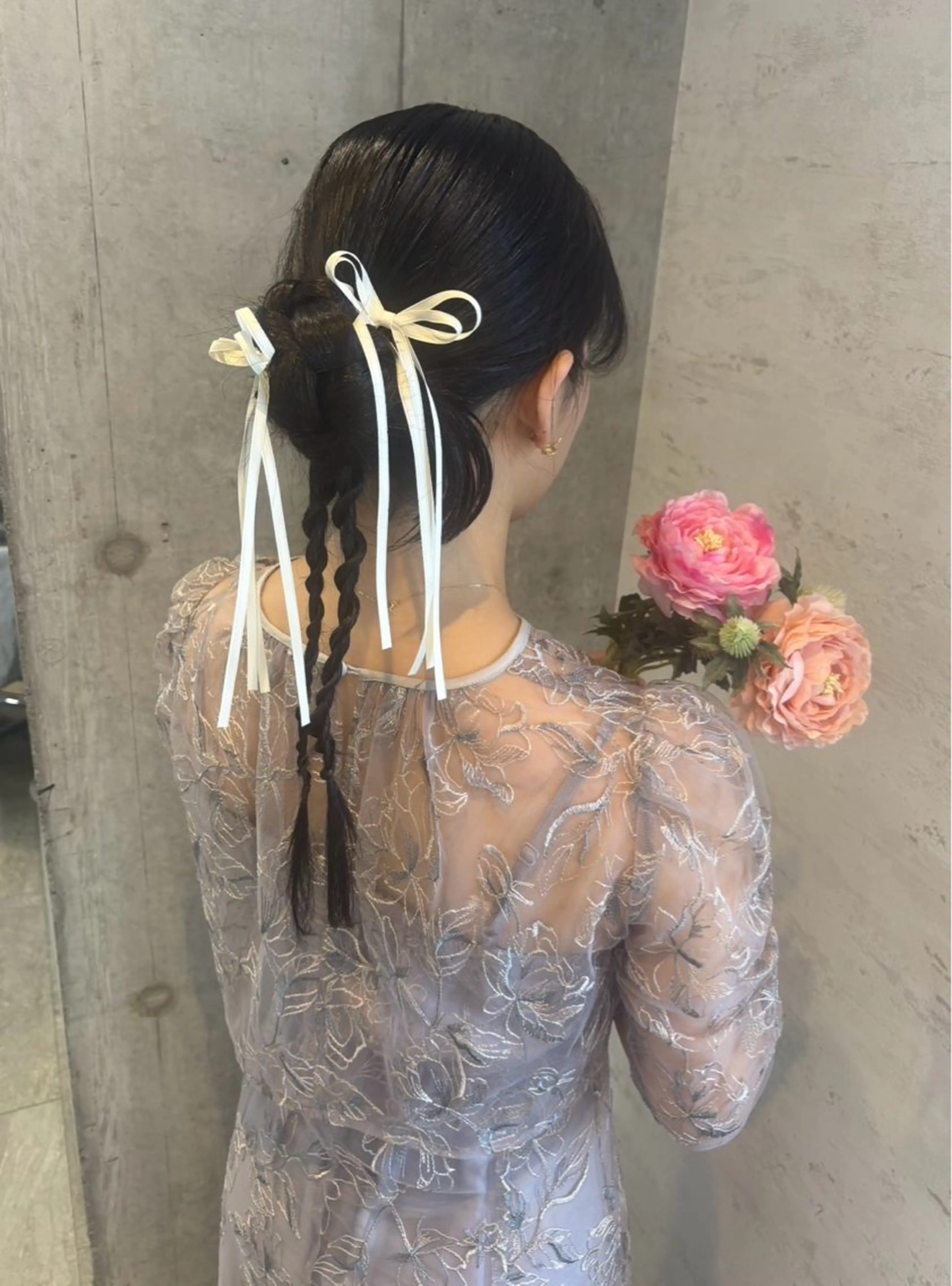 ロング ヘアアレンジ ヘアセット 美髪× ヘアセット✨Araiのヘアスタイル