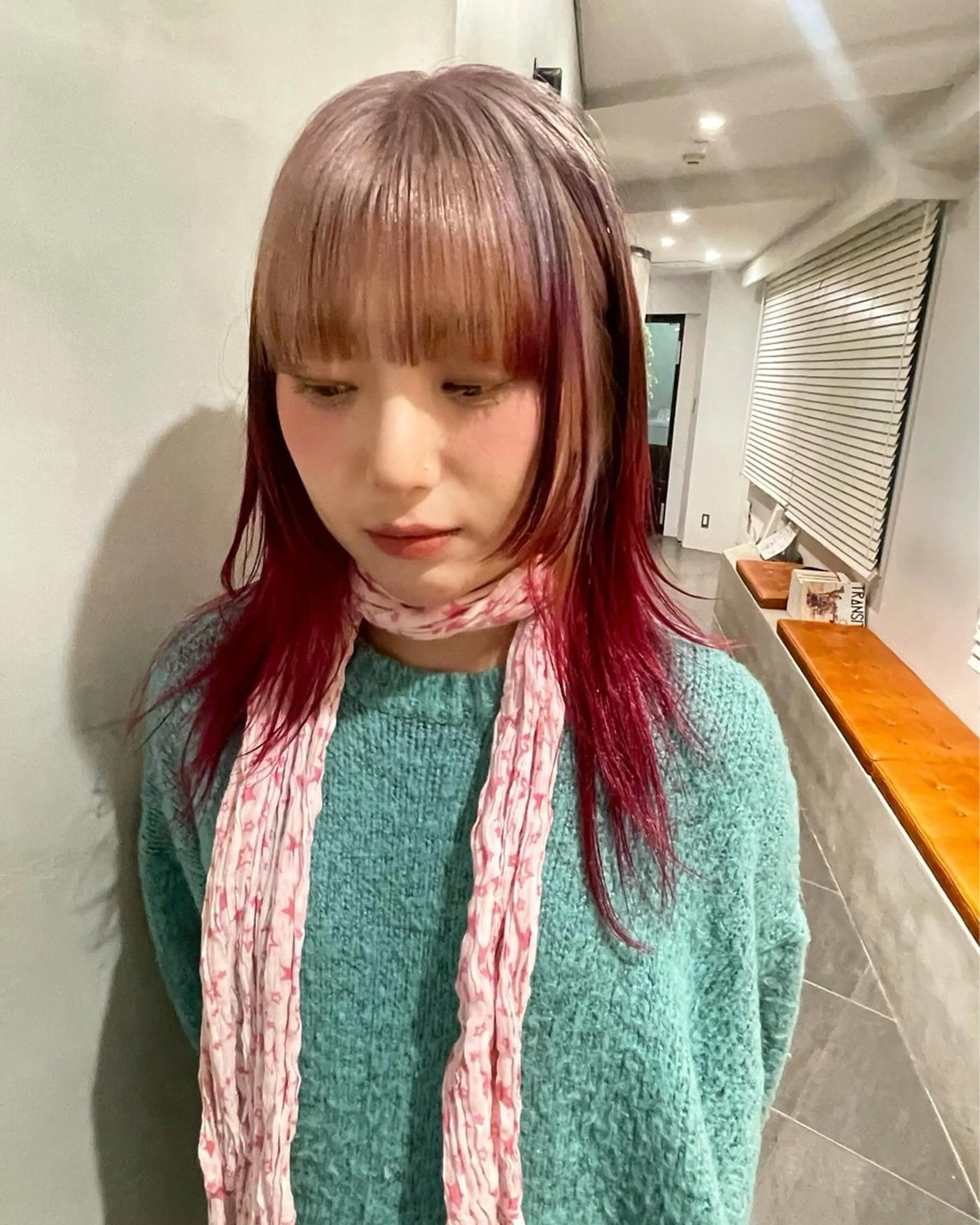 セミロング カラー ヘアカラー トリートメント 優作 〜圧倒的信頼〜のヘアスタイル