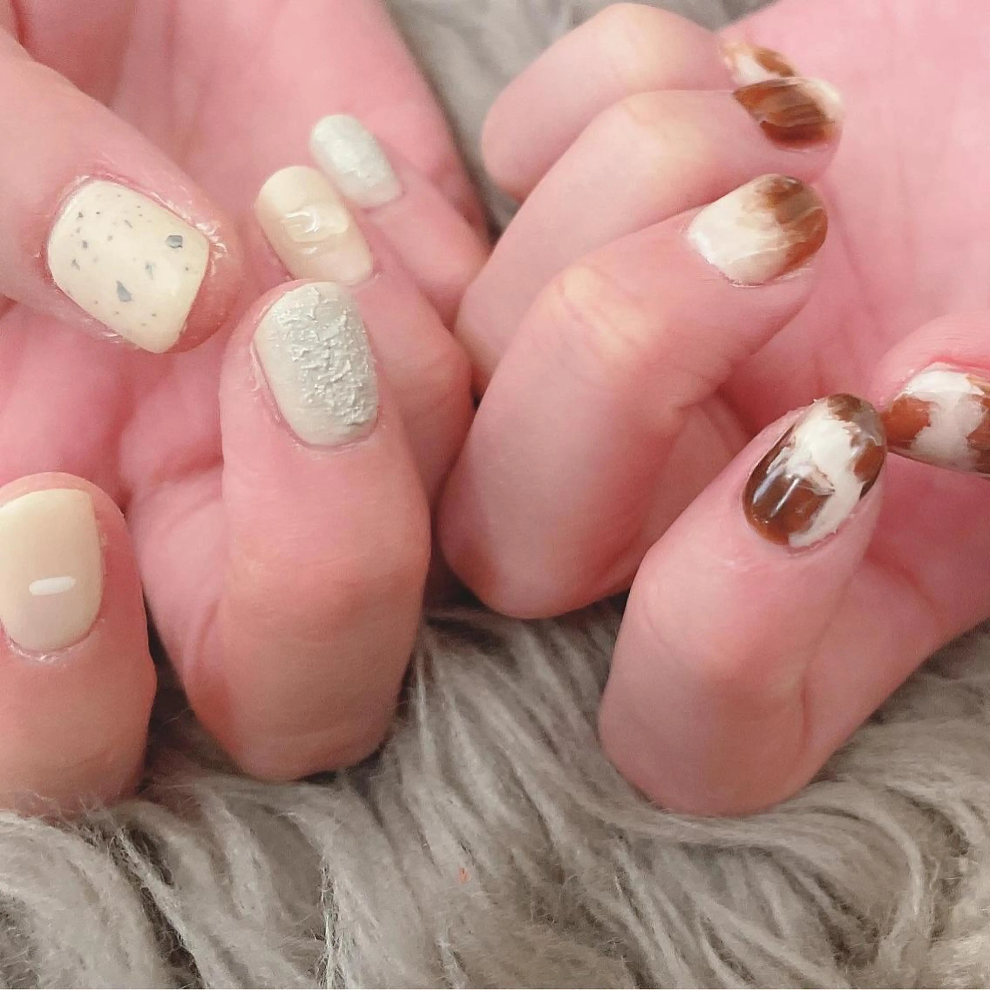 ネイル ハンドネイル 大家 小百合のネイルデザイン