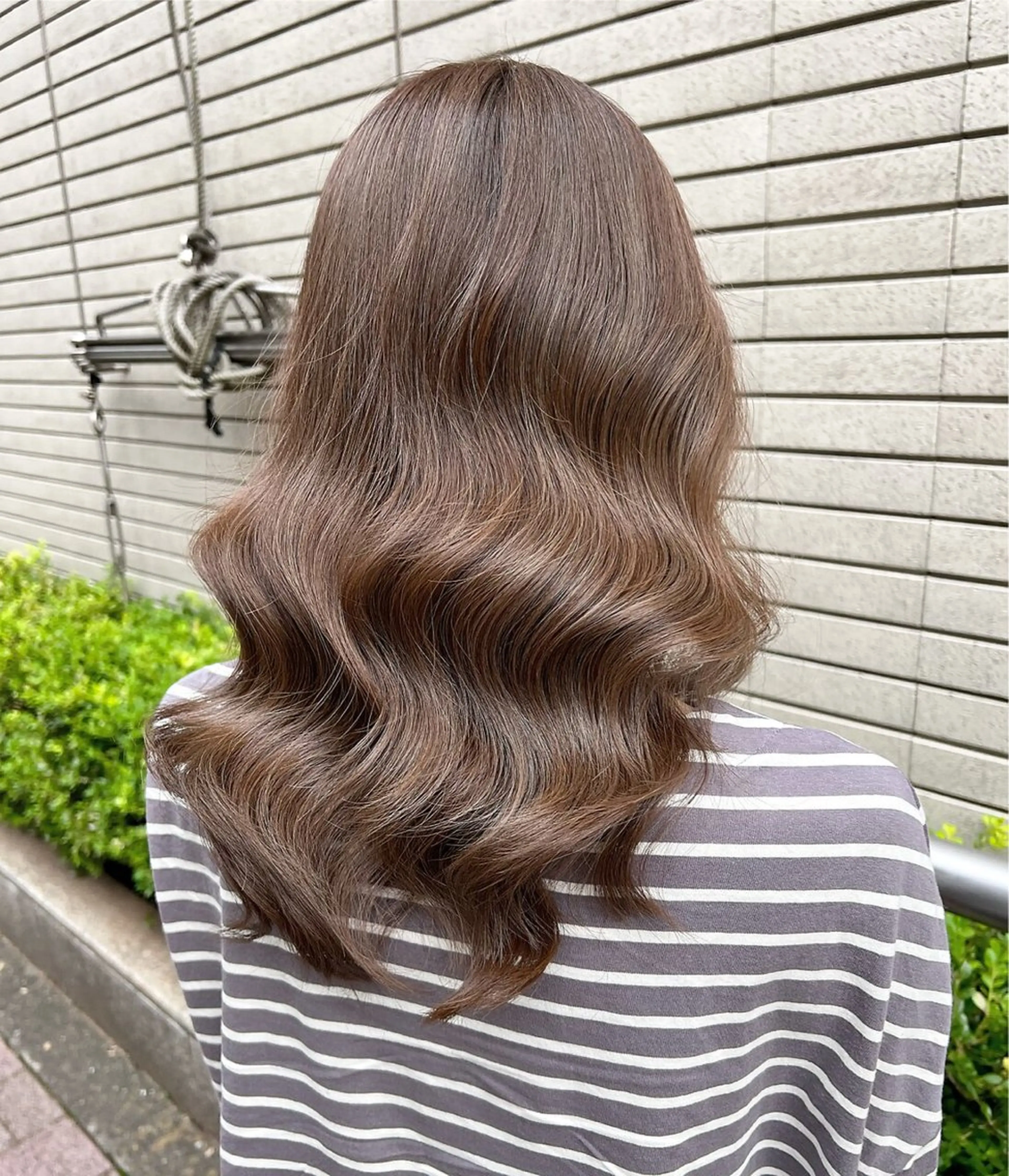 セミロング カラー ハイトーン/ブリーチ 💙みずき💙のヘアスタイル