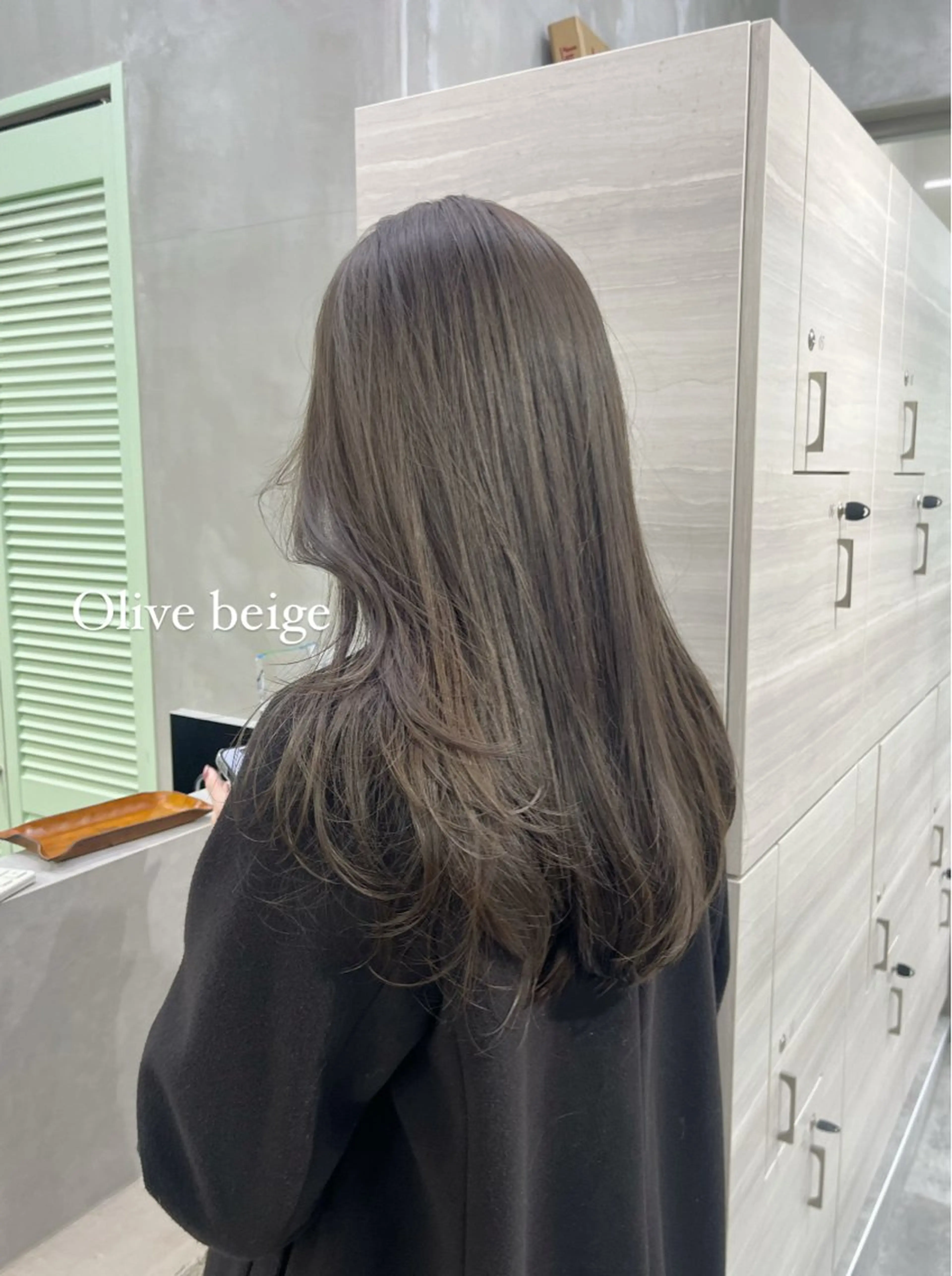 ロング カラー 透明感カラー カット ヘアカラー トリートメント ナツミ/透明感カラー /酸性縮毛矯正のヘアスタイル