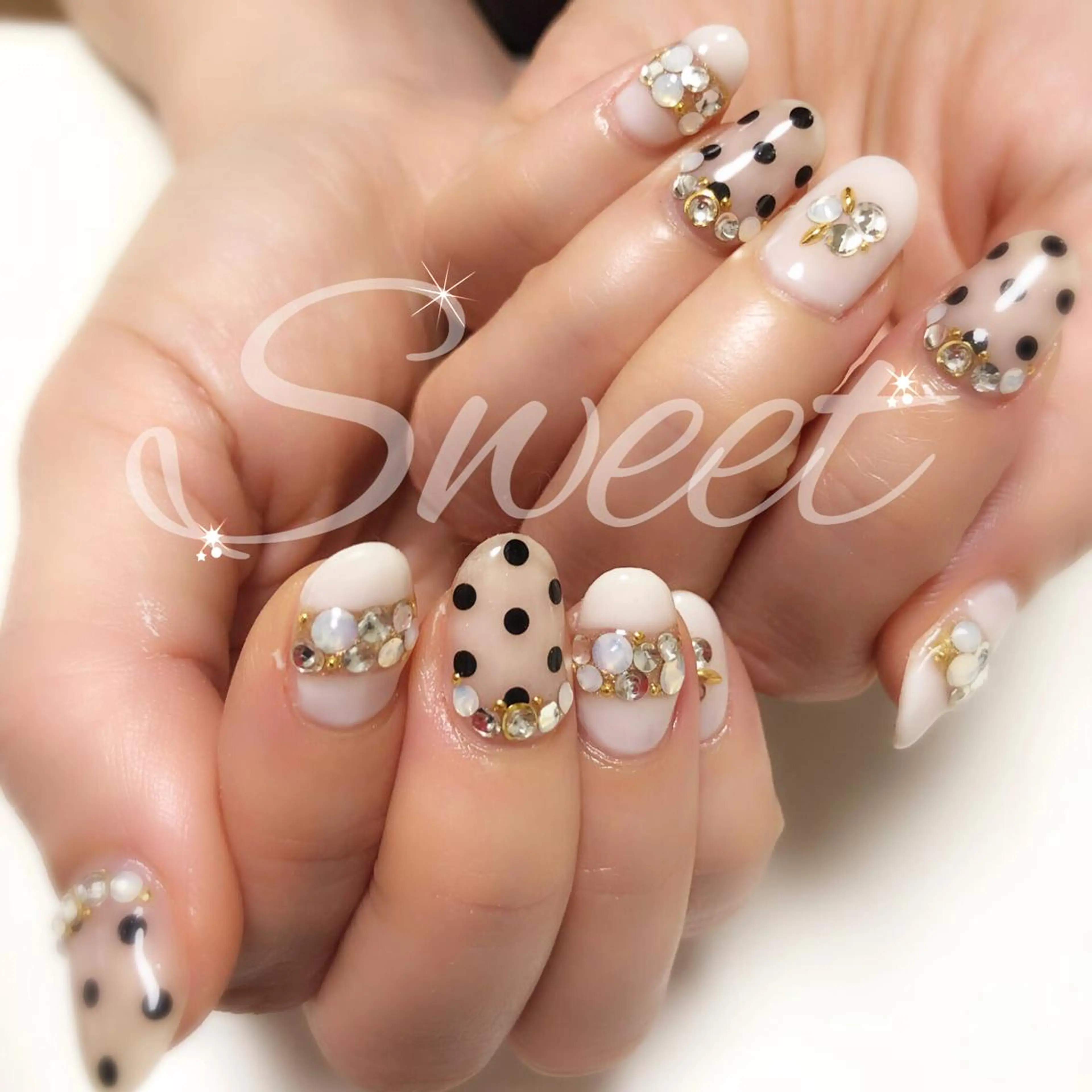 ネイル ハンドネイル sweet 仲野陽子のネイルデザイン