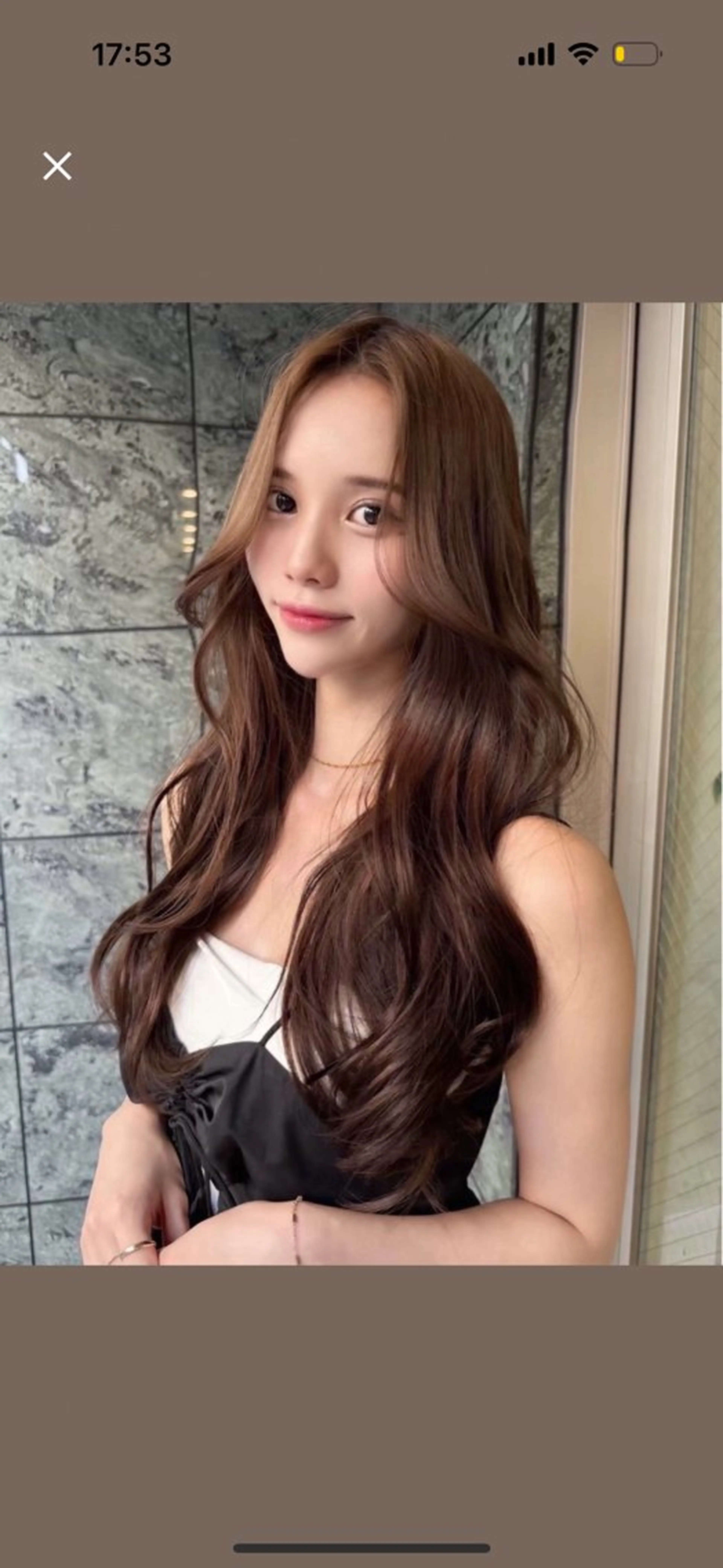 ロング 🎀 うる艶透明感 カラー / 錦糸町のヘアスタイル