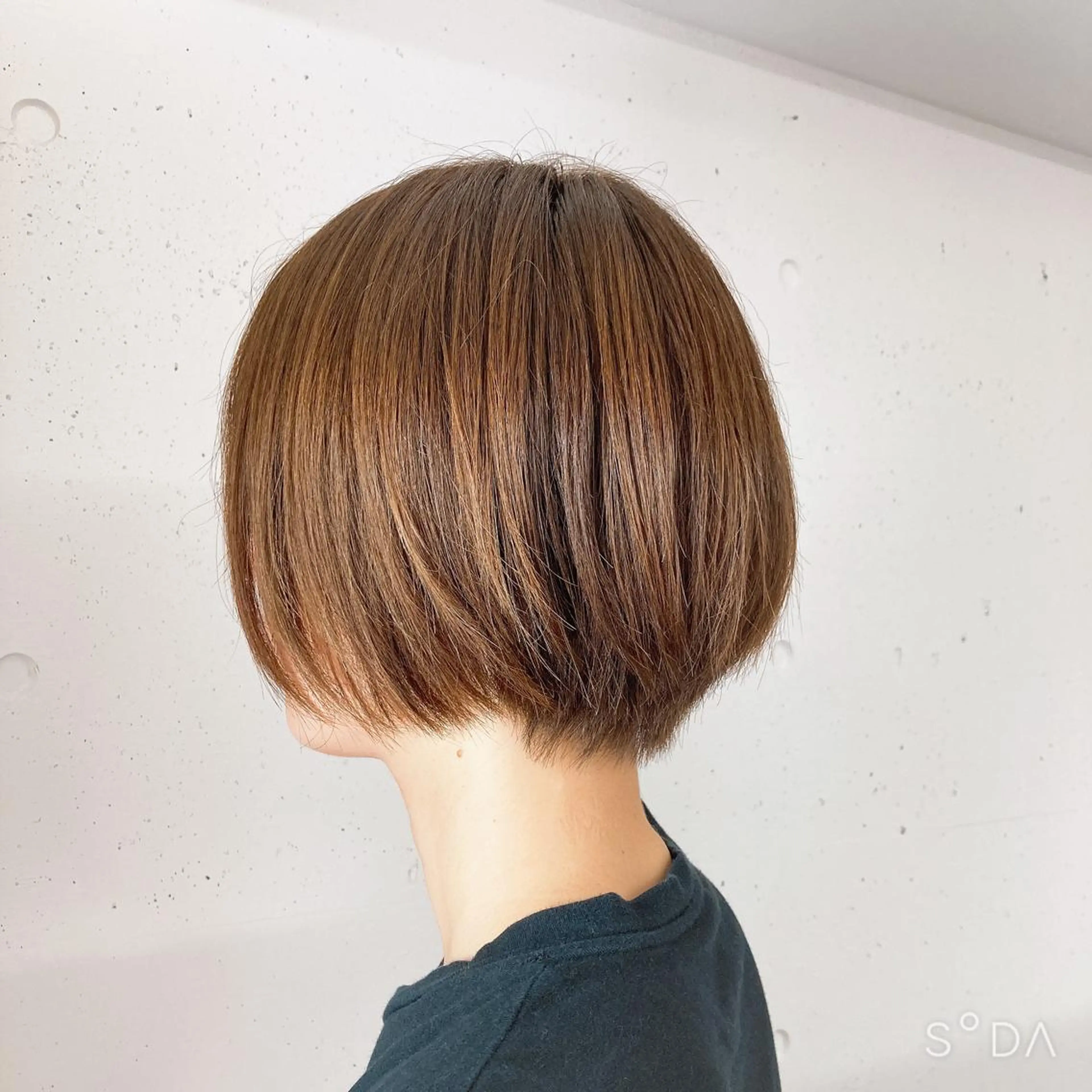 ショート 丸みショート ショートヘア ミルミー美容室所属・🦄💒💓齎藤 七海子🦄💒💓の眉毛・アイブロウイメージ